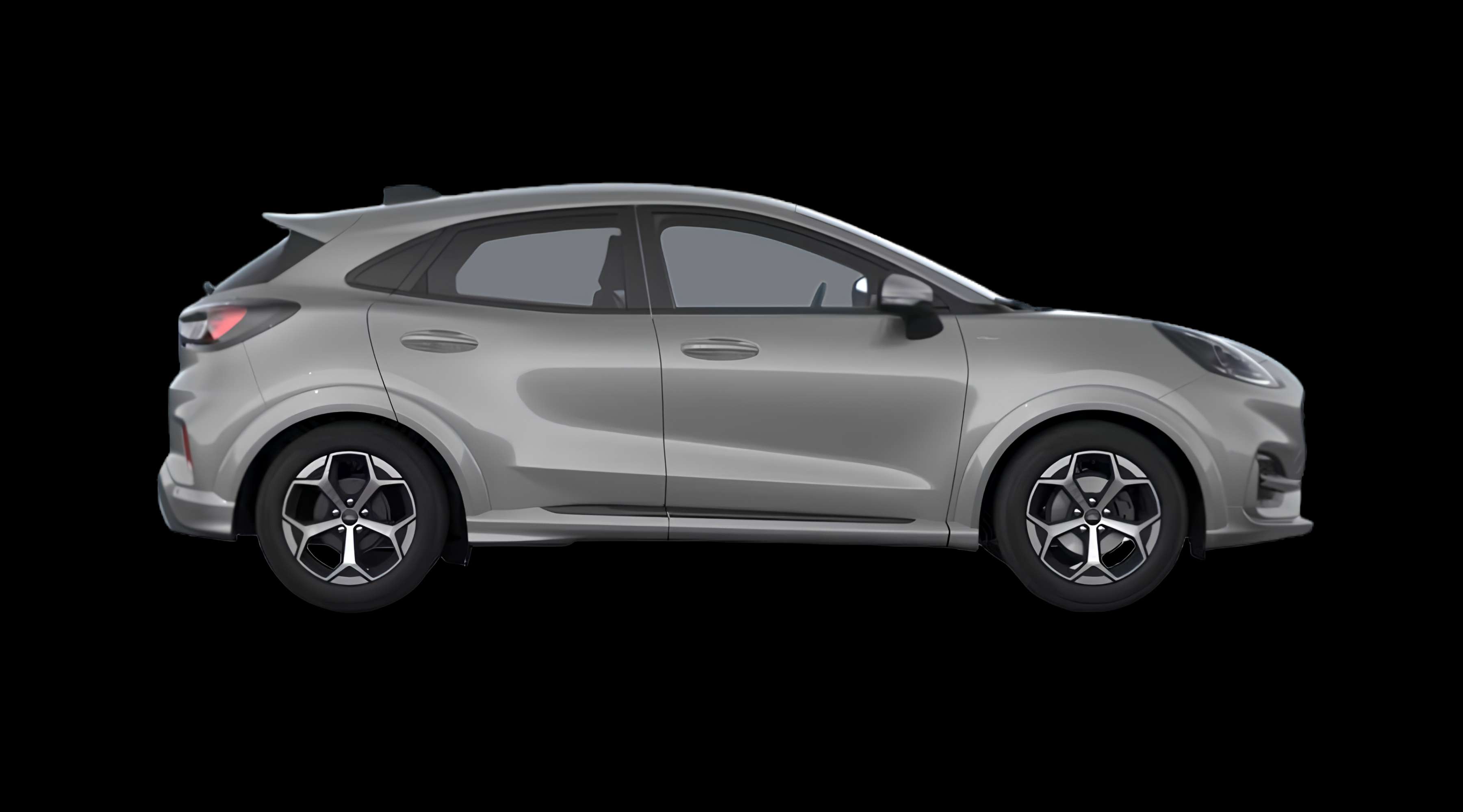 Seitenansicht eines Ford Puma