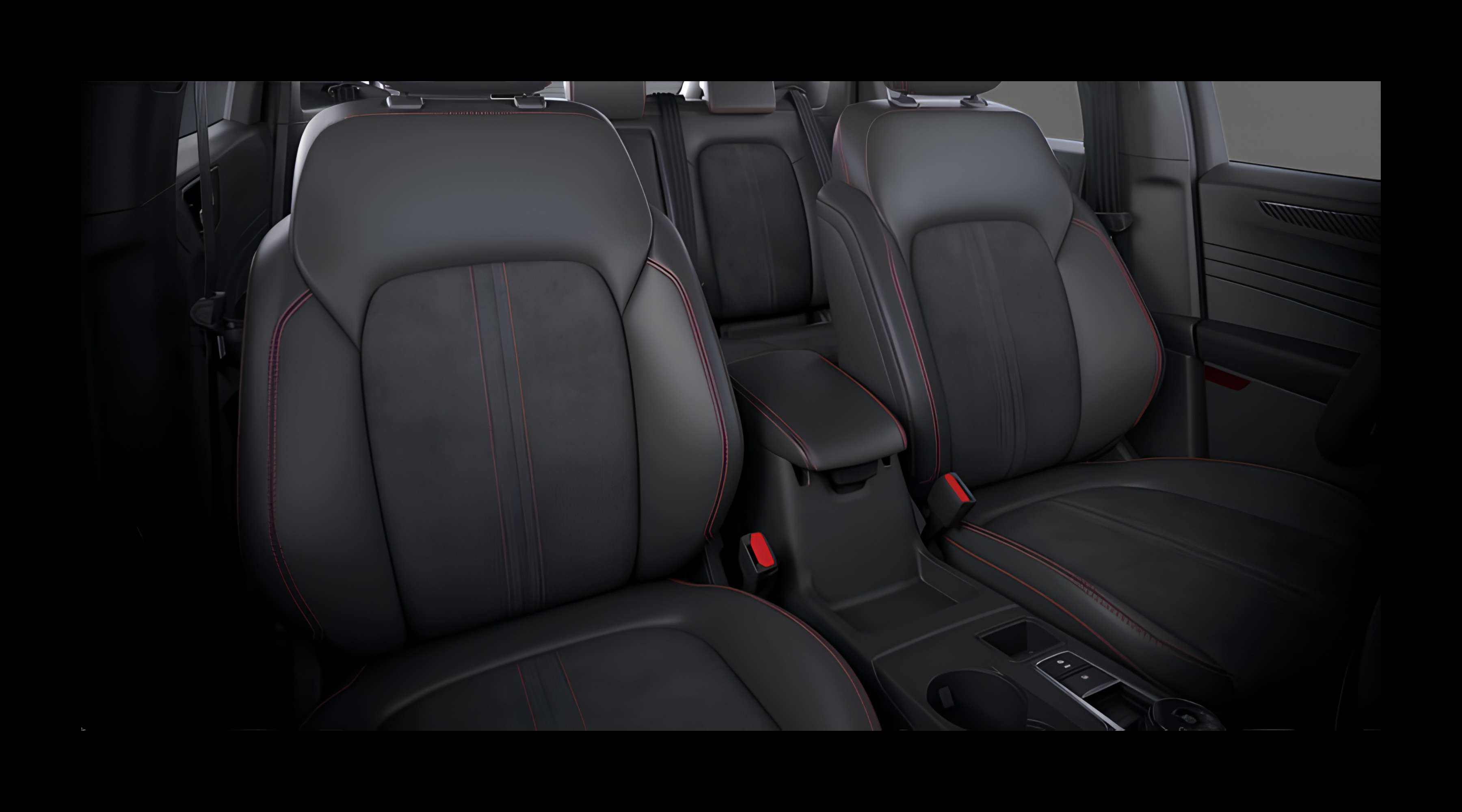 Vordersitze eines Ford Kuga