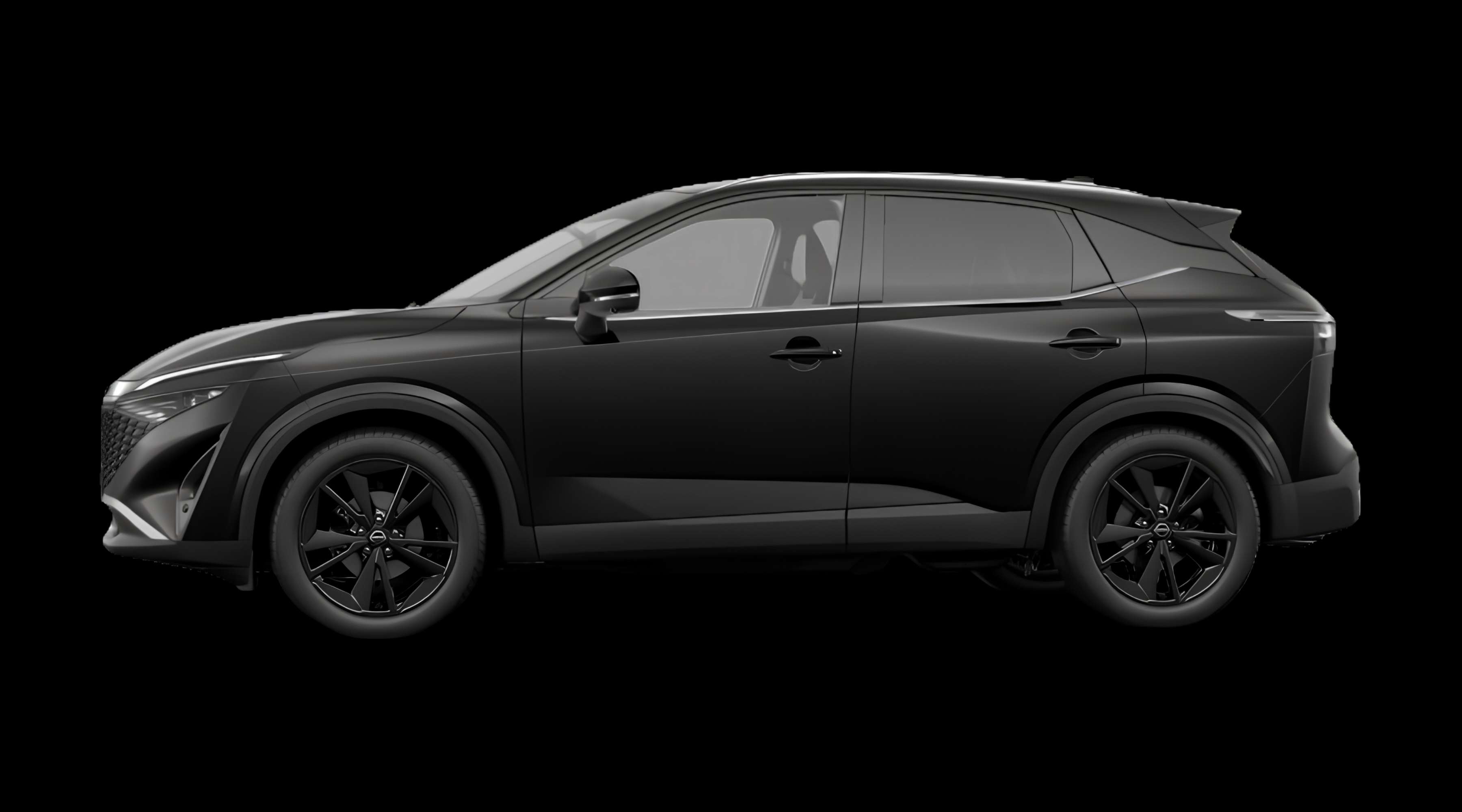 Seitenansicht eines Nissan Qashqai