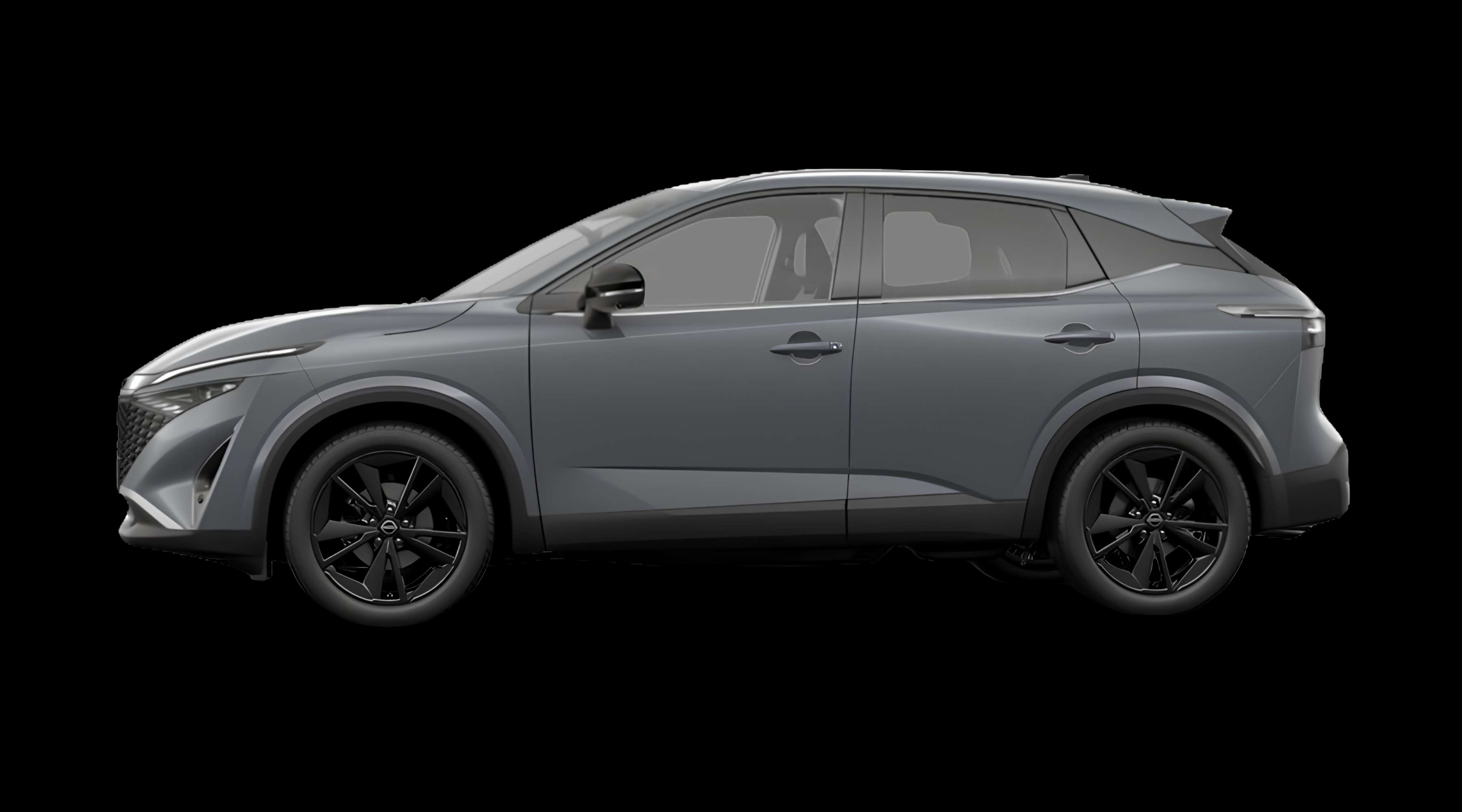 Seitenansicht eines Nissan Qashqai