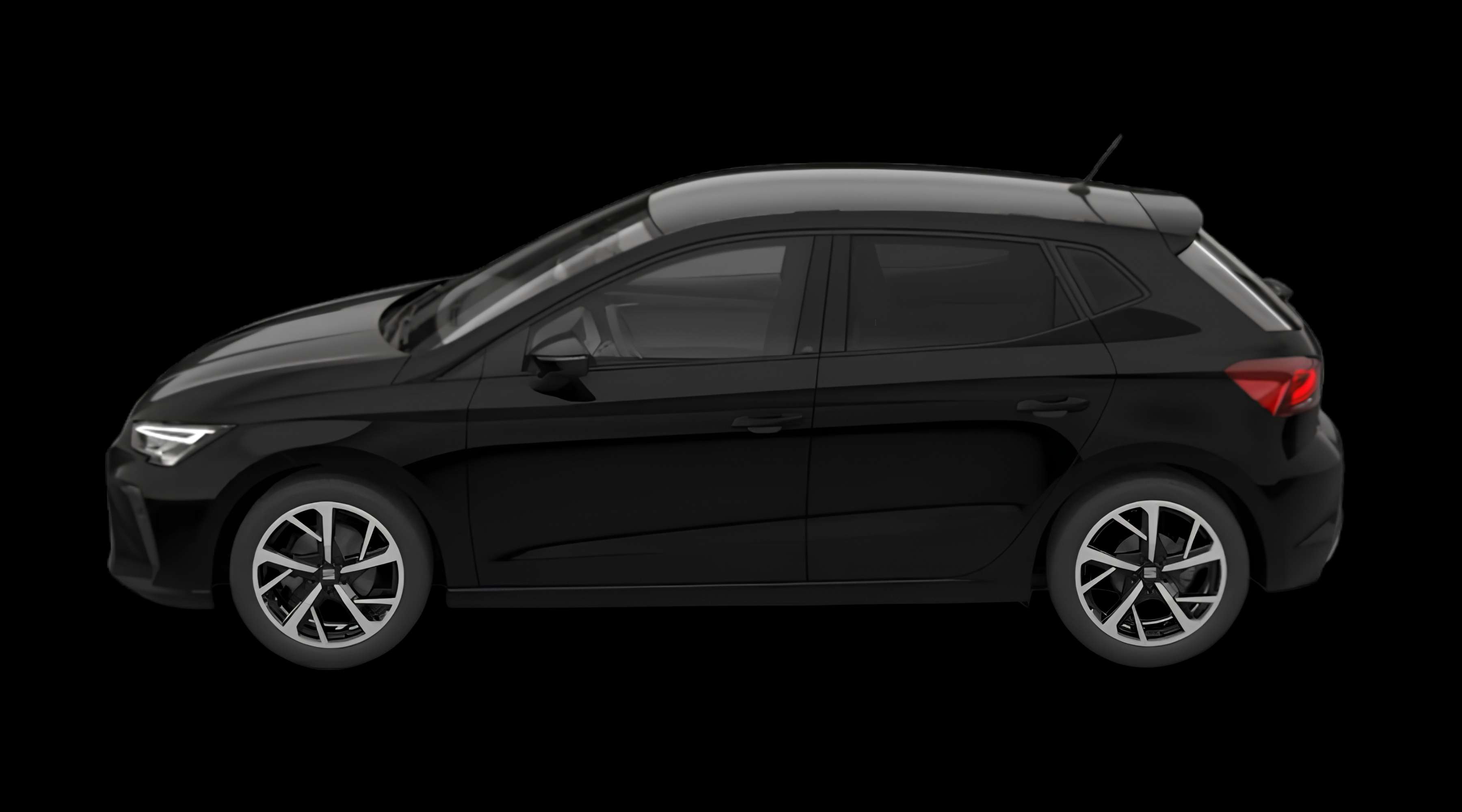Seitenansicht eines SEAT Ibiza
