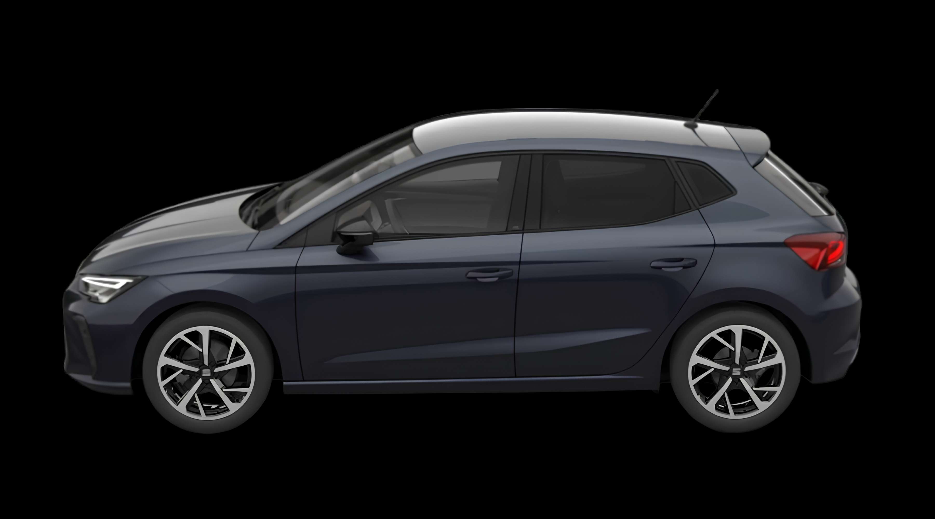 Seitenansicht eines SEAT Ibiza