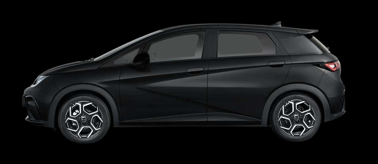 Seitenansicht eines BYD Dolphin