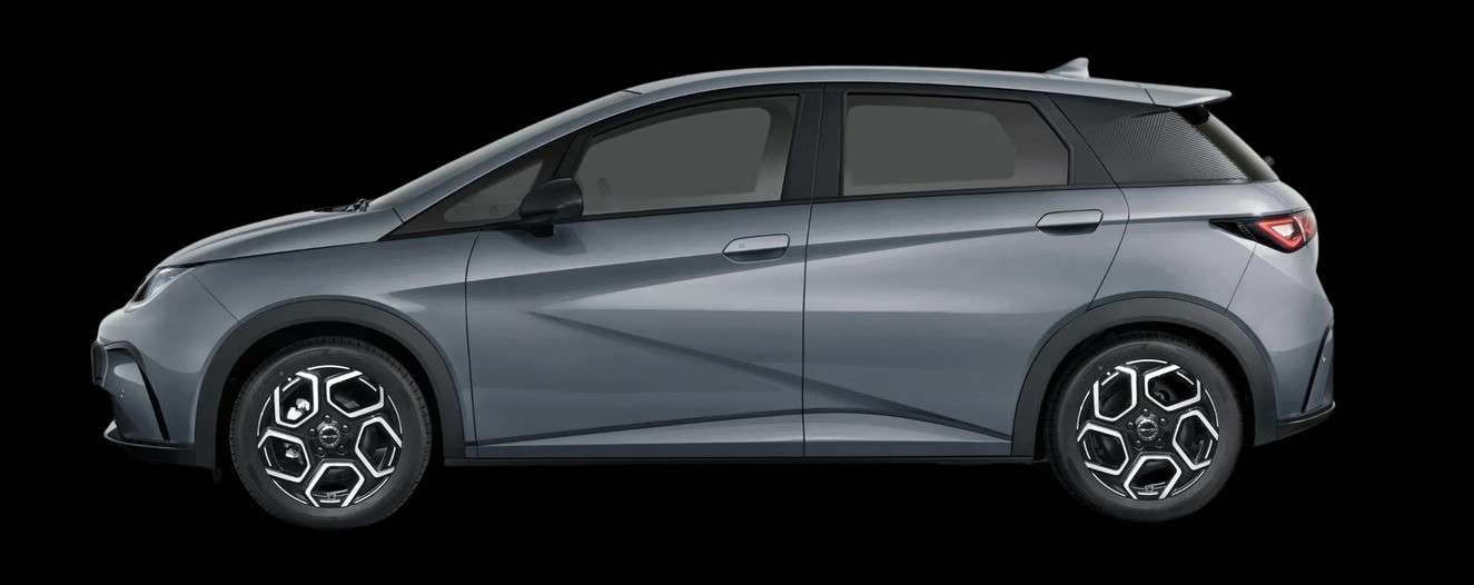 Seitenansicht eines BYD Dolphin