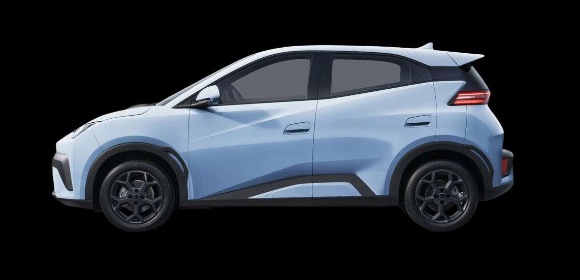Seitenansicht eines BYD Dolphin Surf