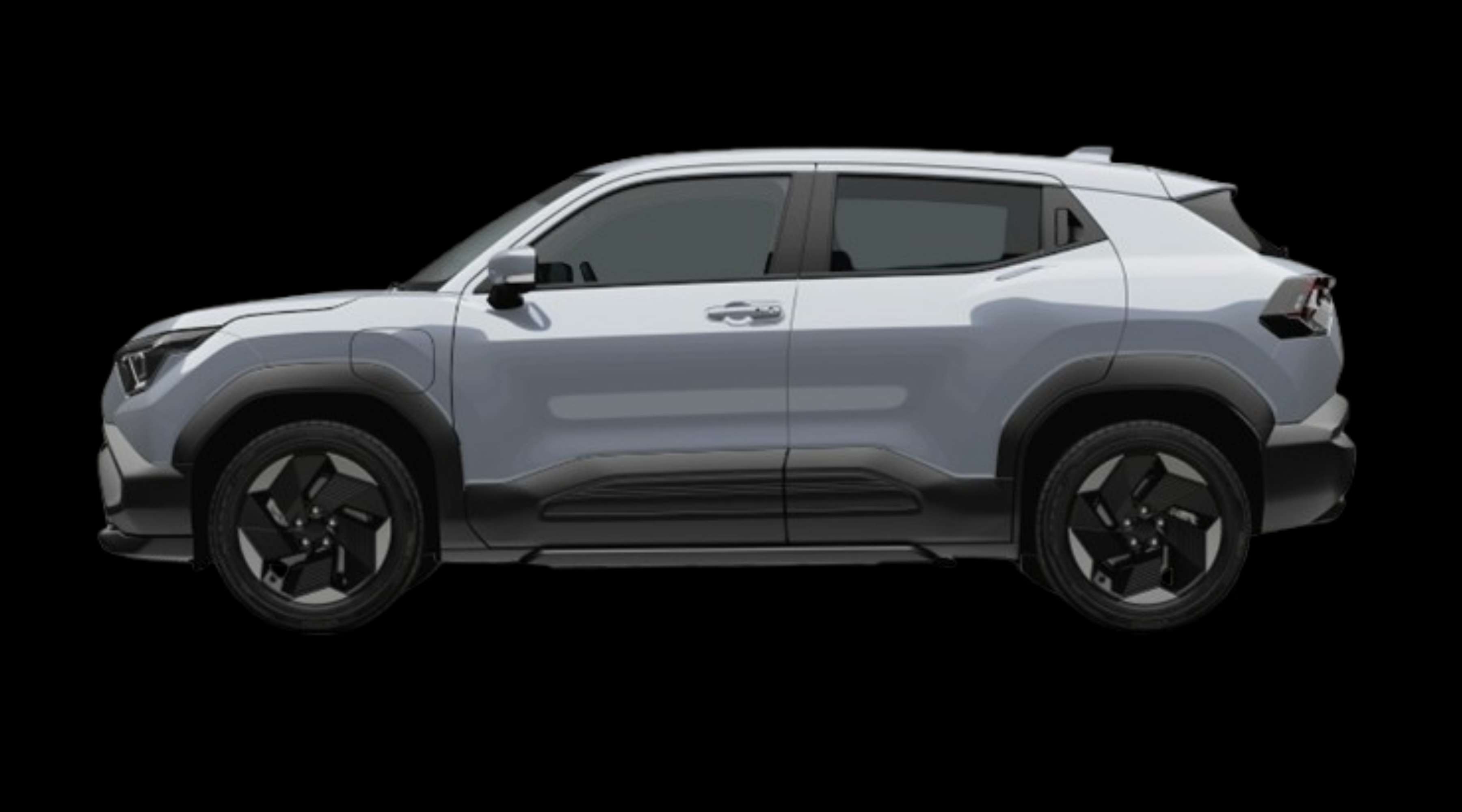 Seitenansicht eines Suzuki e Vitara