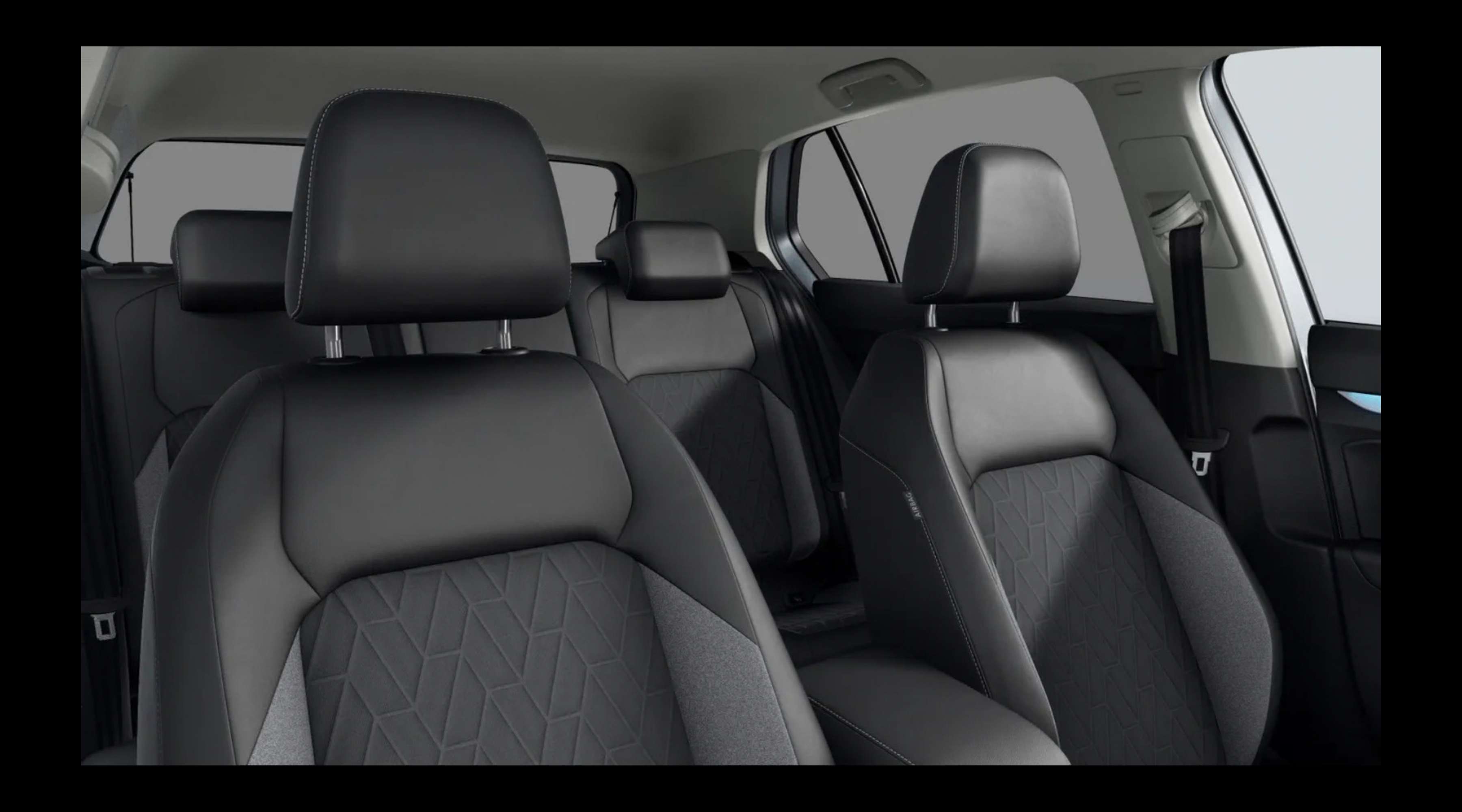 Vordersitze eines Volkswagen Golf