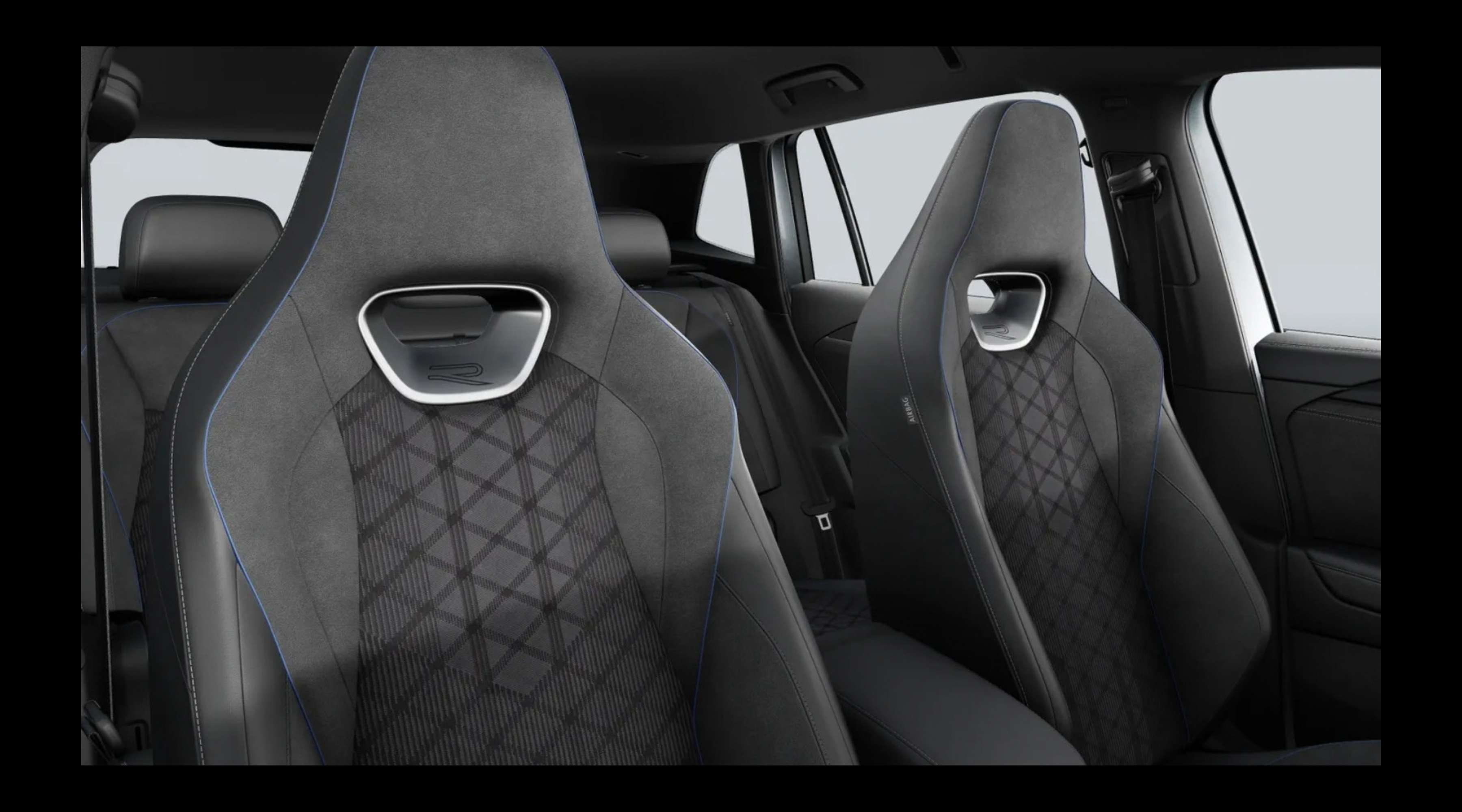Vordersitze eines Volkswagen Tiguan