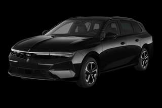 Schräge Frontansicht auf einen Opel Astra Edition, freigestellt