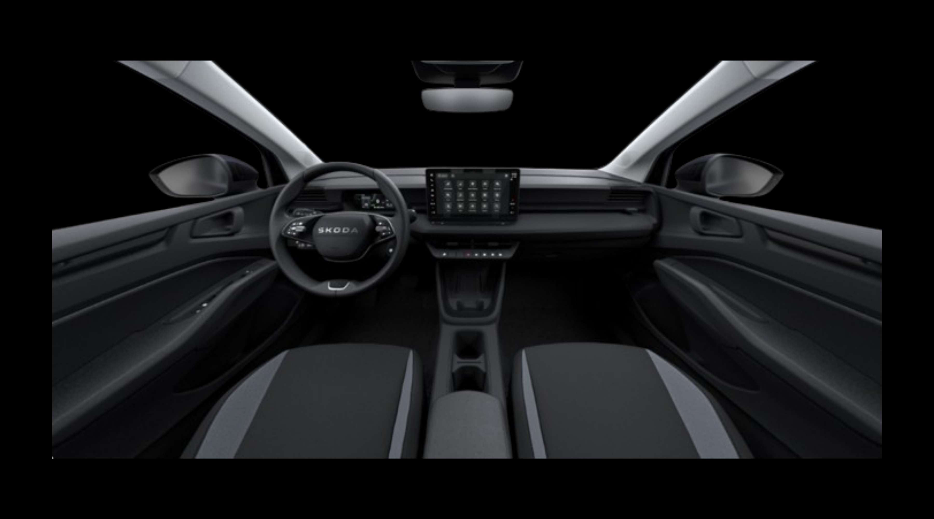 Armaturenbrett eines Skoda Epiq