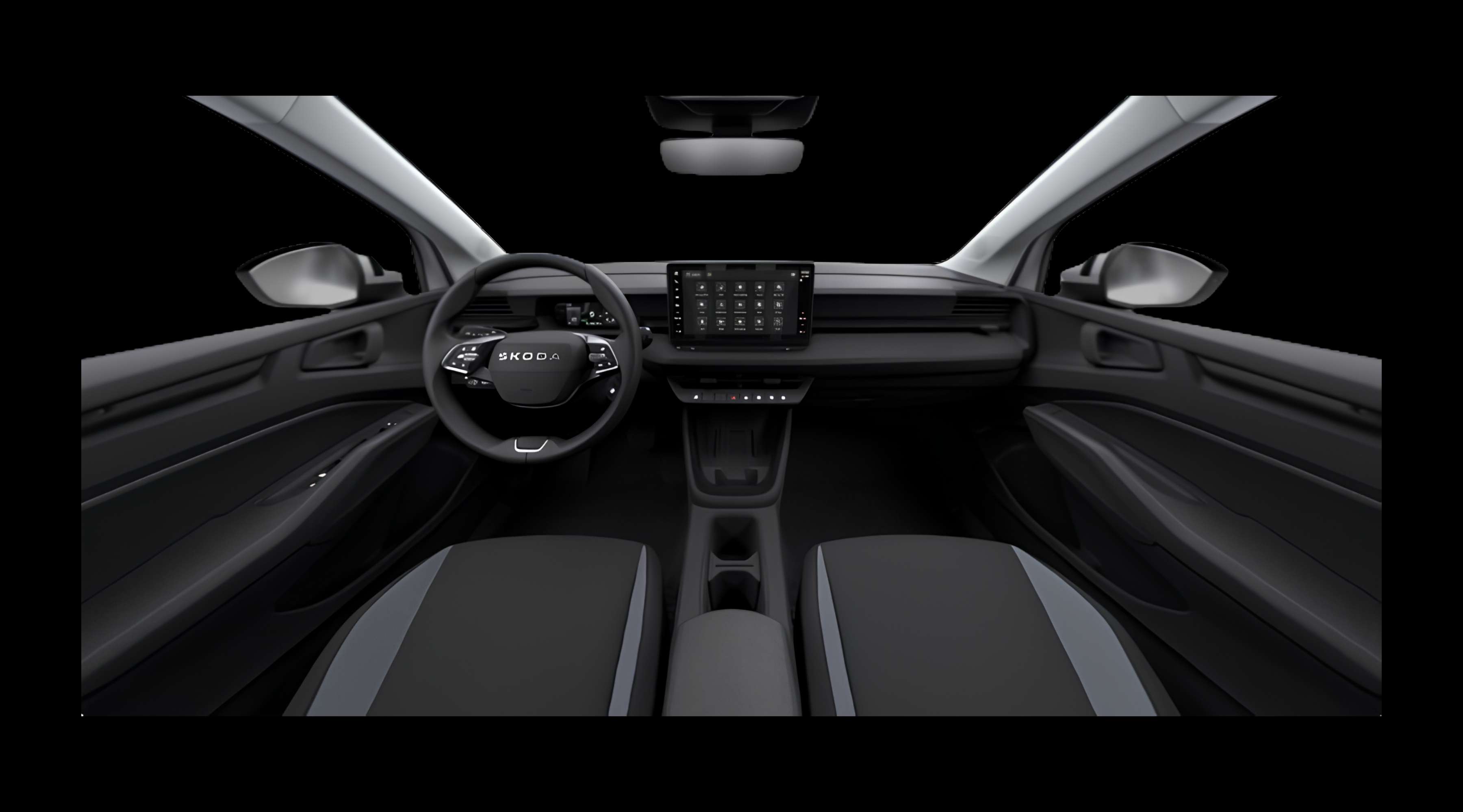 Armaturenbrett eines Skoda Epiq