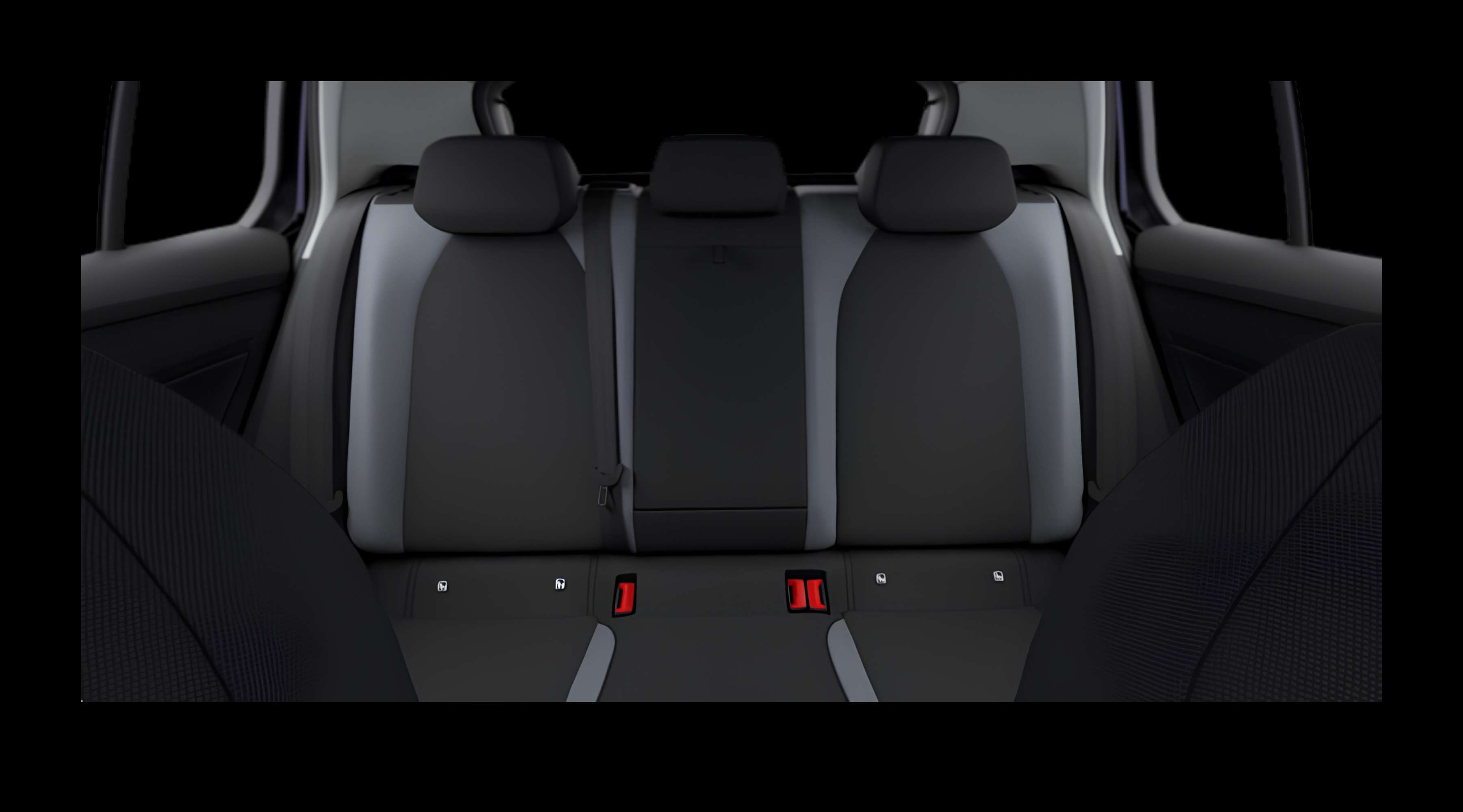 Vordersitze eines Skoda Epiq
