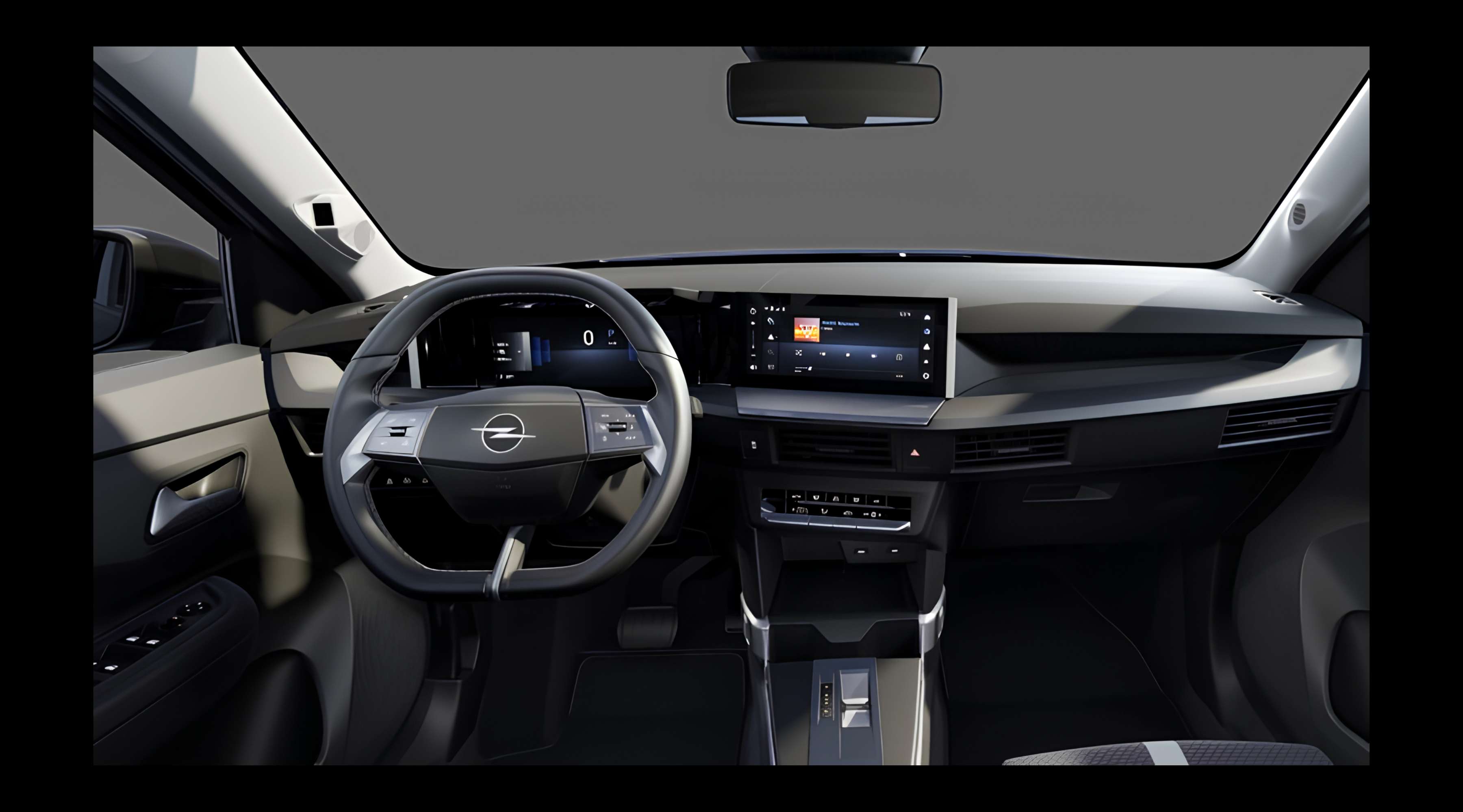 Armaturenbrett eines Opel Frontera