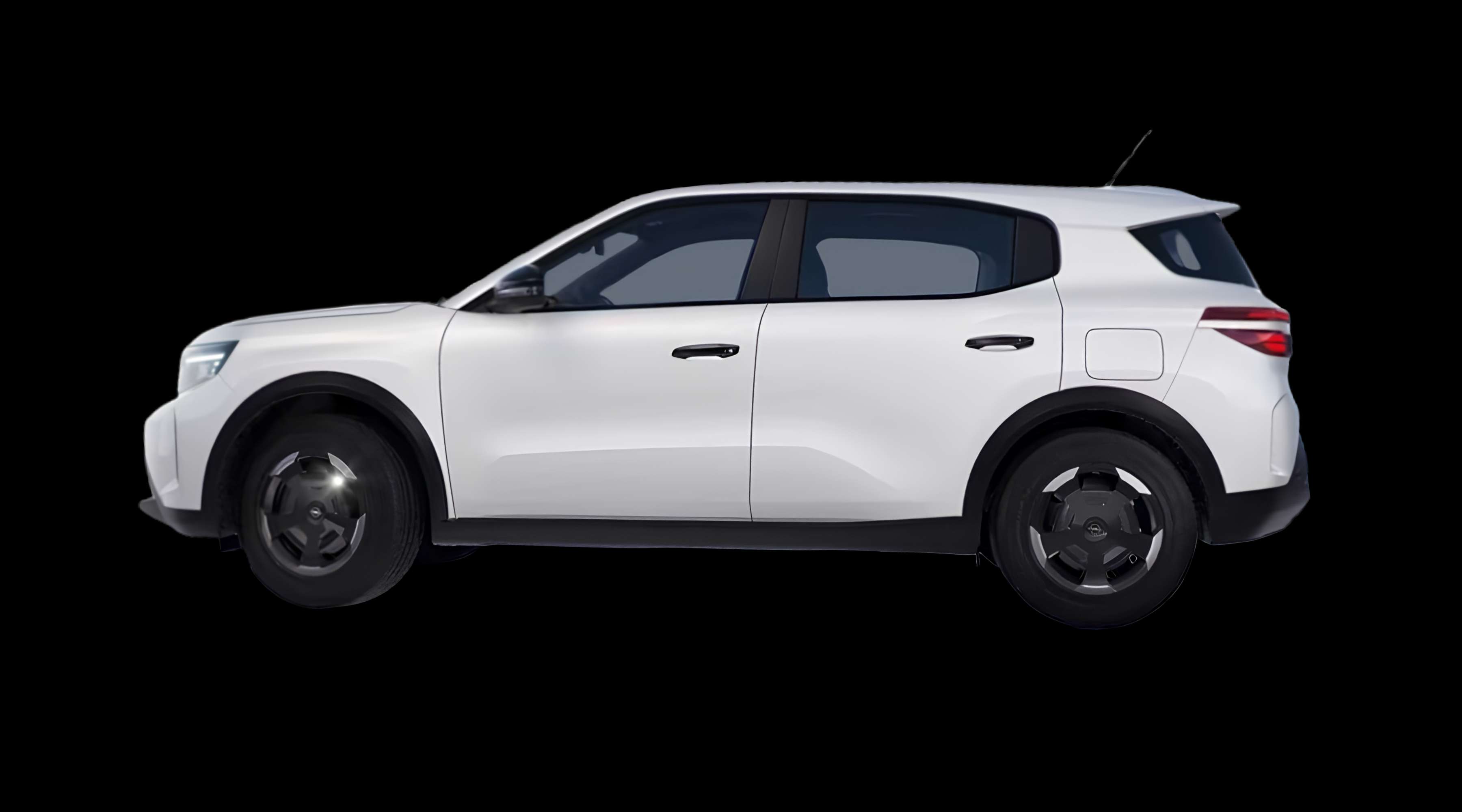 Seitenansicht eines Opel Frontera