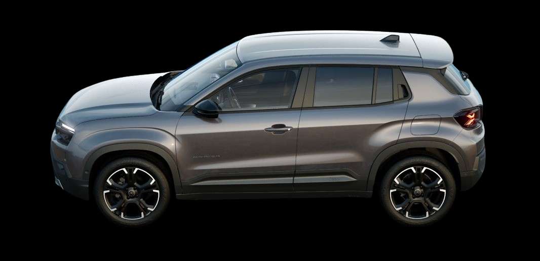 Seitenansicht eines Jeep Avenger