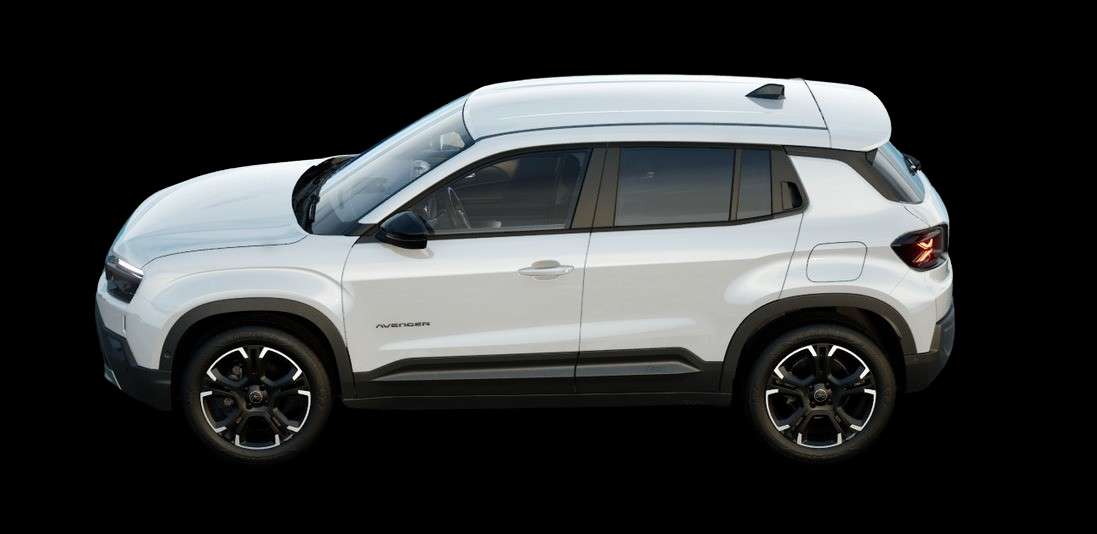 Seitenansicht eines Jeep Avenger