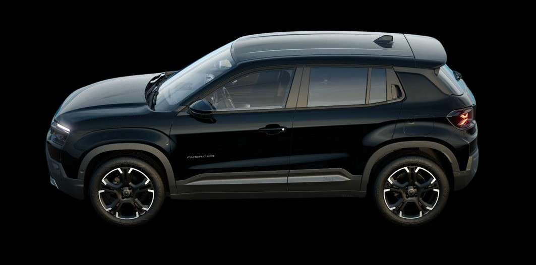 Seitenansicht eines Jeep Avenger