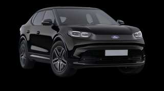 Schräge Frontansicht auf einen Ford Capri Premium, freigestellt