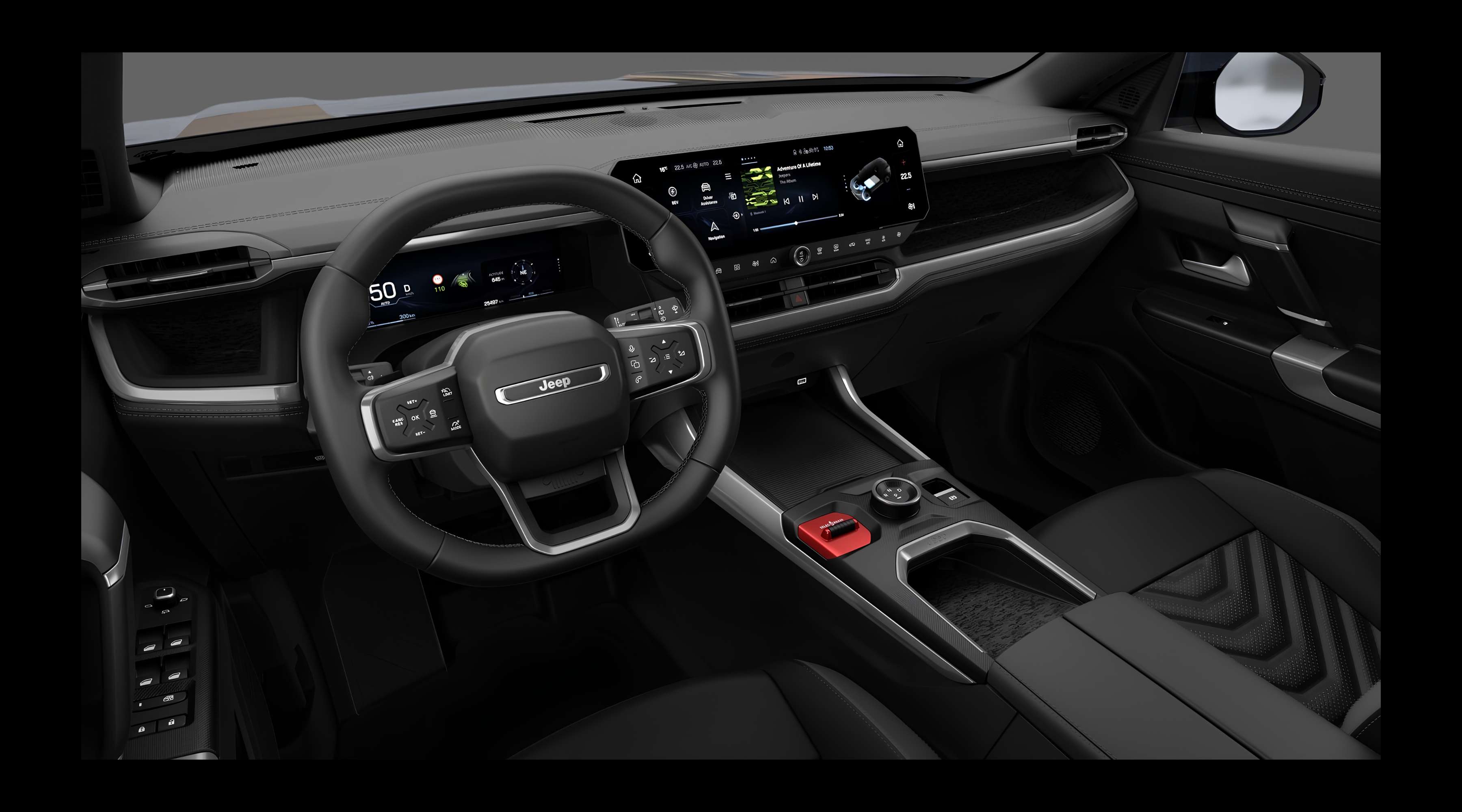 Armaturenbrett eines Jeep Compass