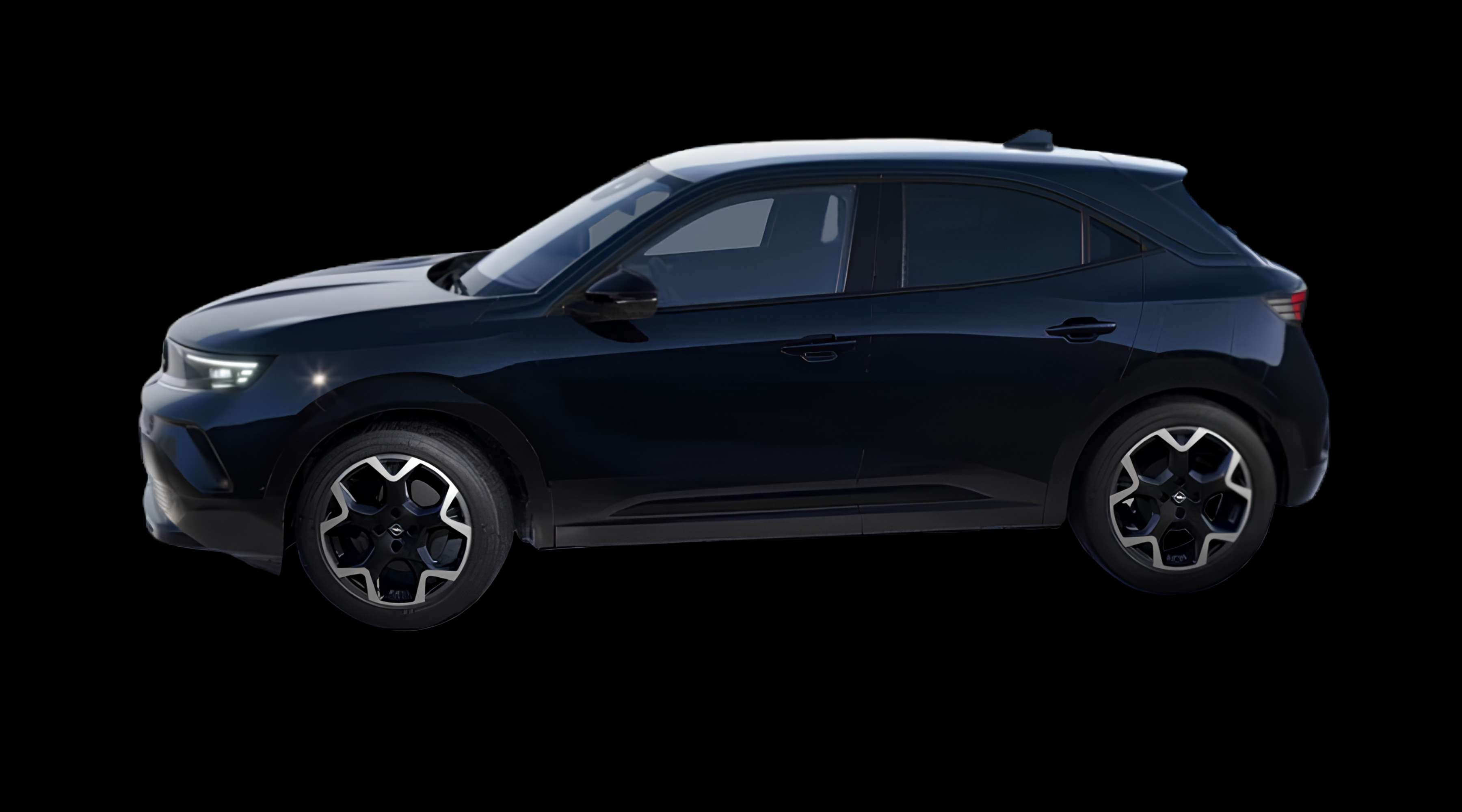 Seitenansicht eines Opel Mokka