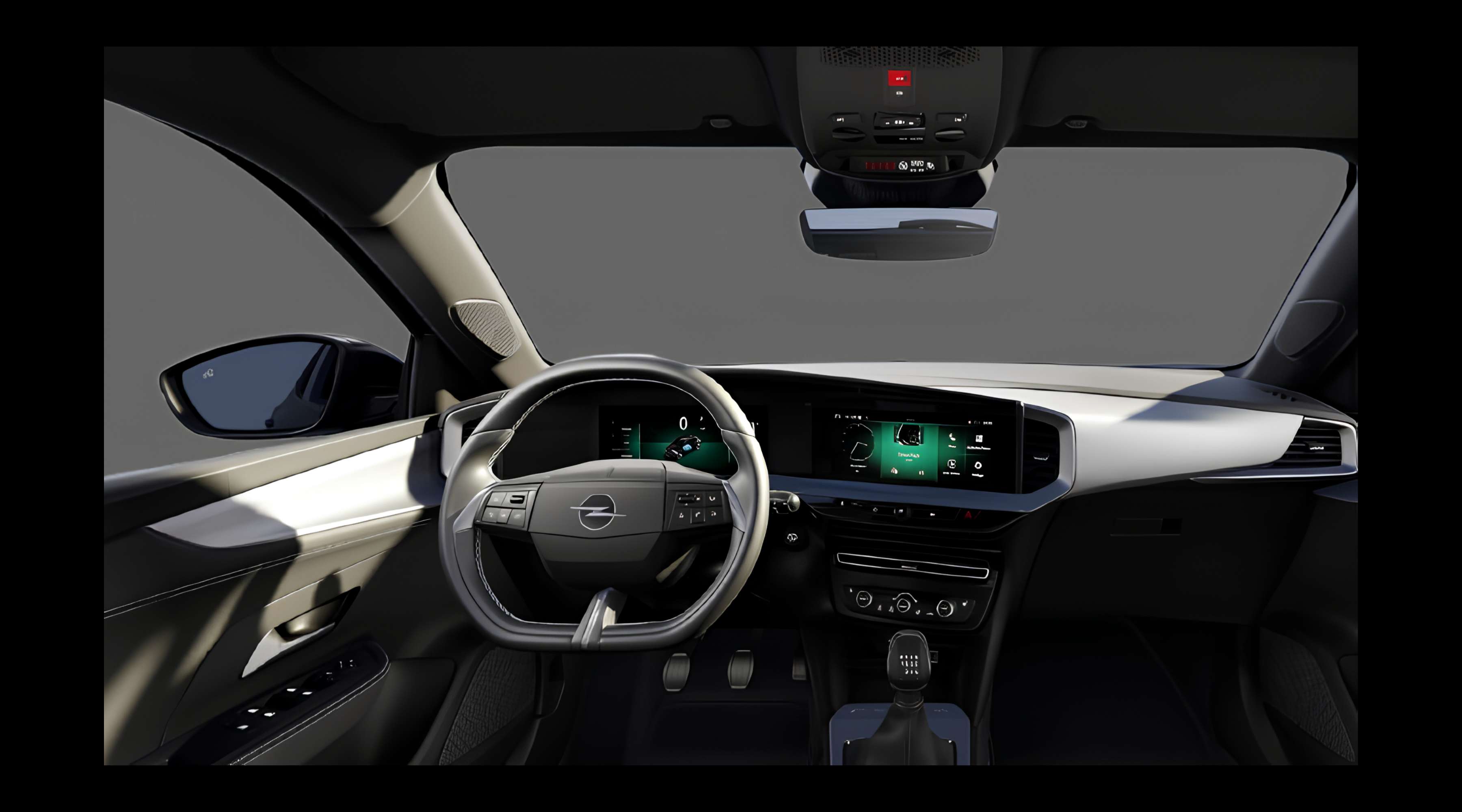 Armaturenbrett eines Opel Mokka