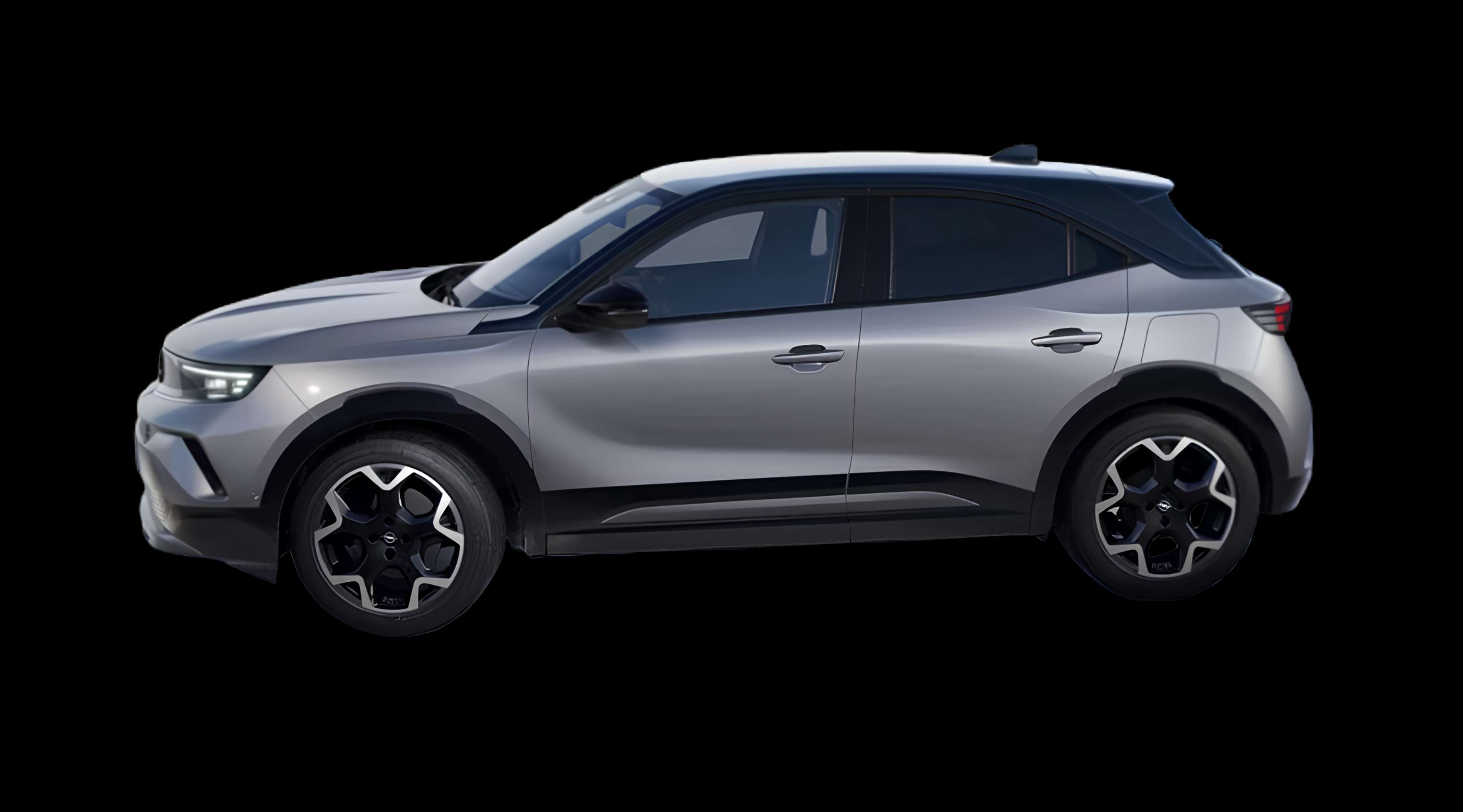 Seitenansicht eines Opel Mokka