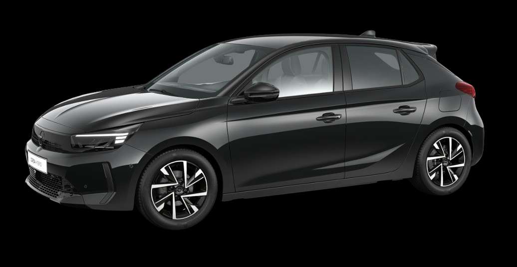 Seitenansicht eines Opel Corsa