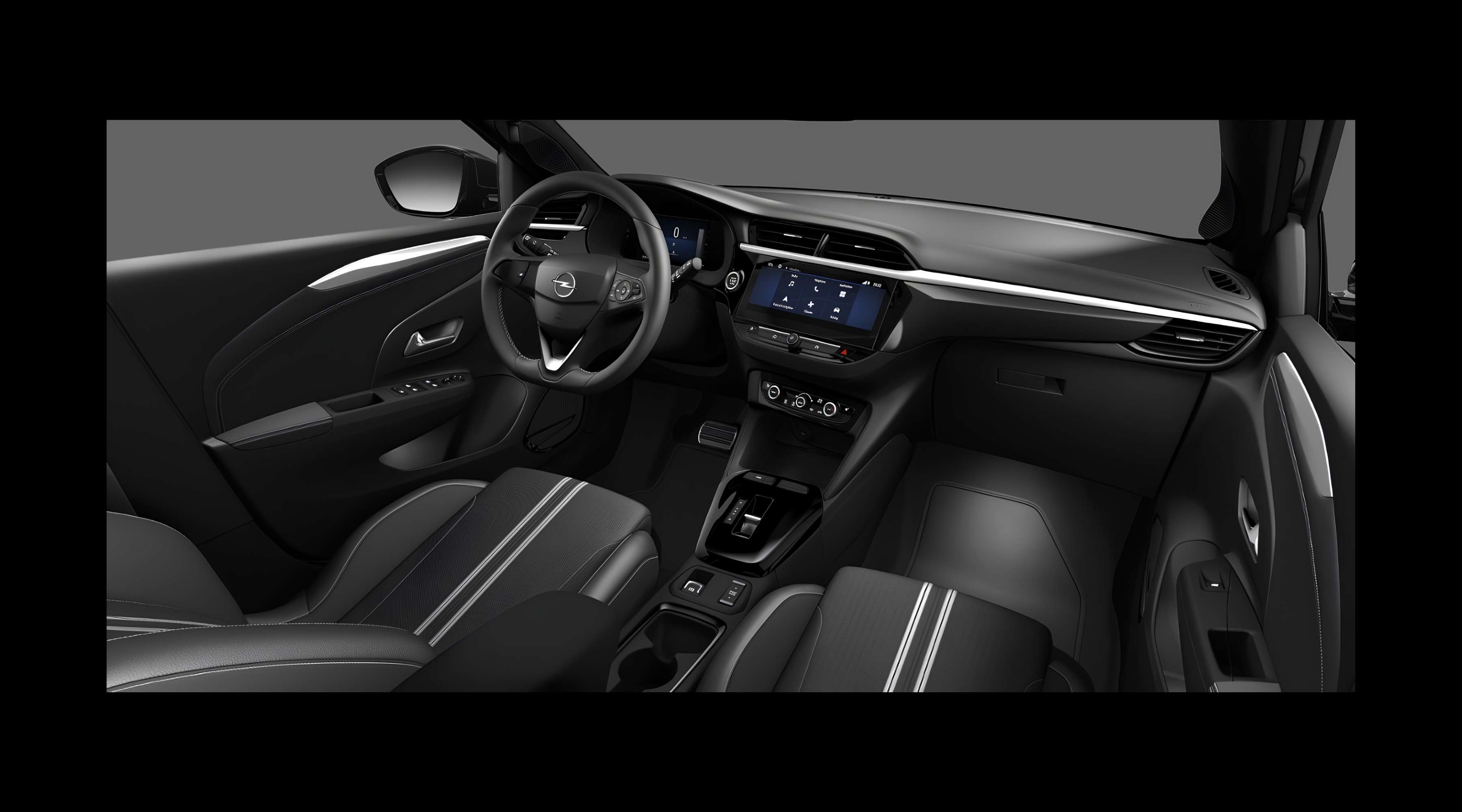 Armaturenbrett eines Opel Corsa