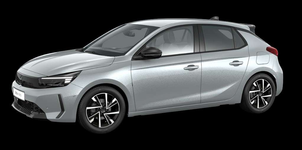Seitenansicht eines Opel Corsa