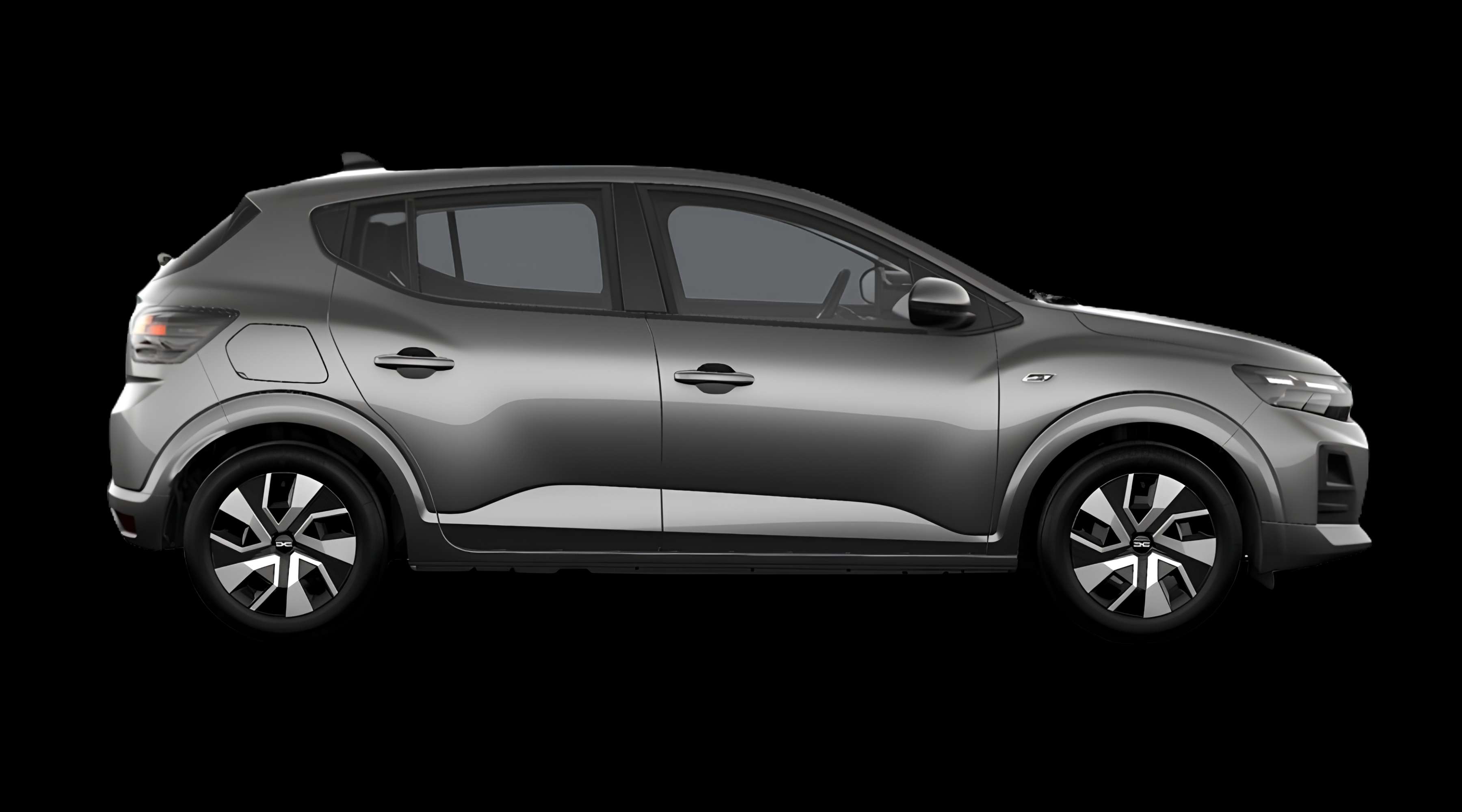 Seitenansicht eines Dacia Sandero