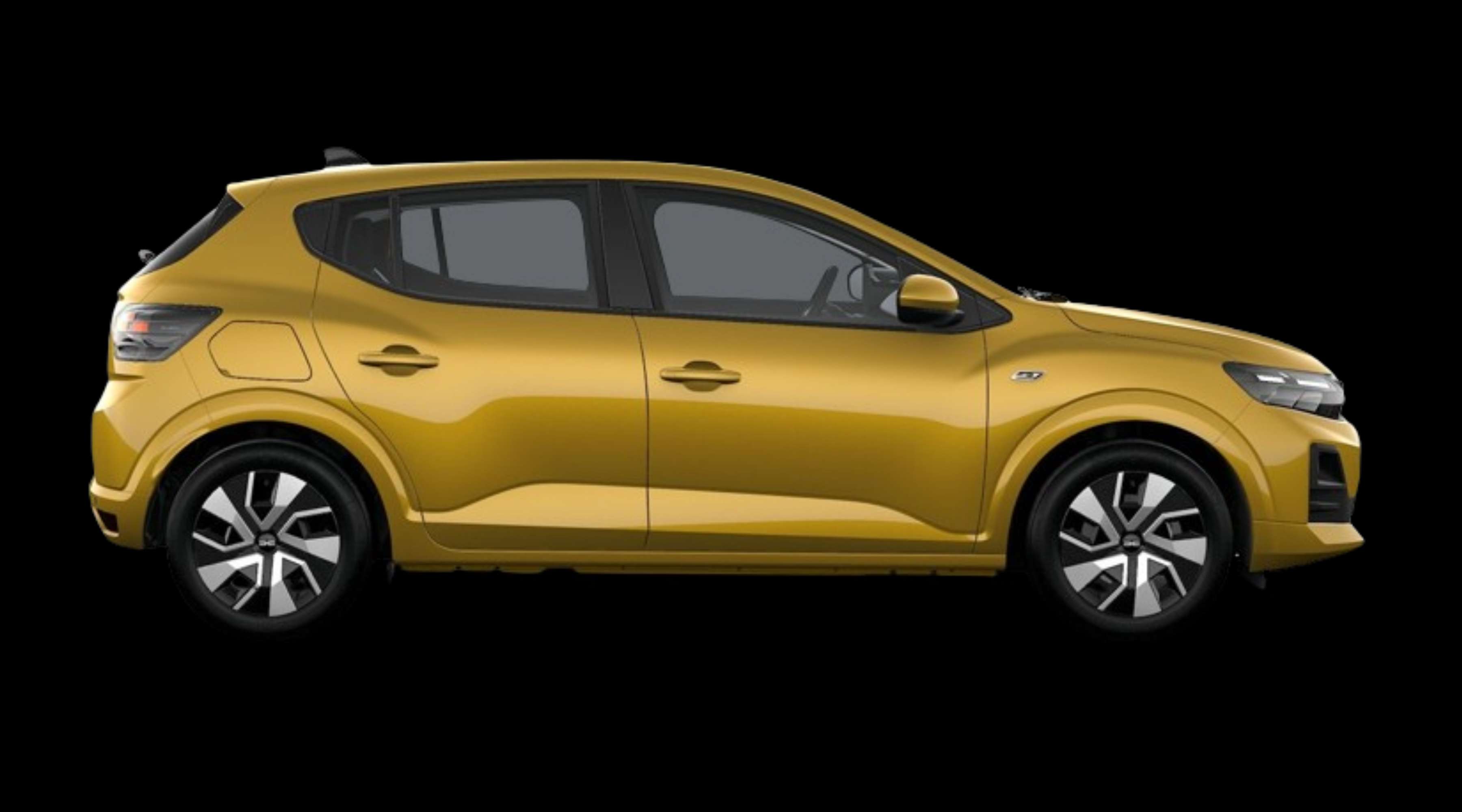 Seitenansicht eines Dacia Sandero