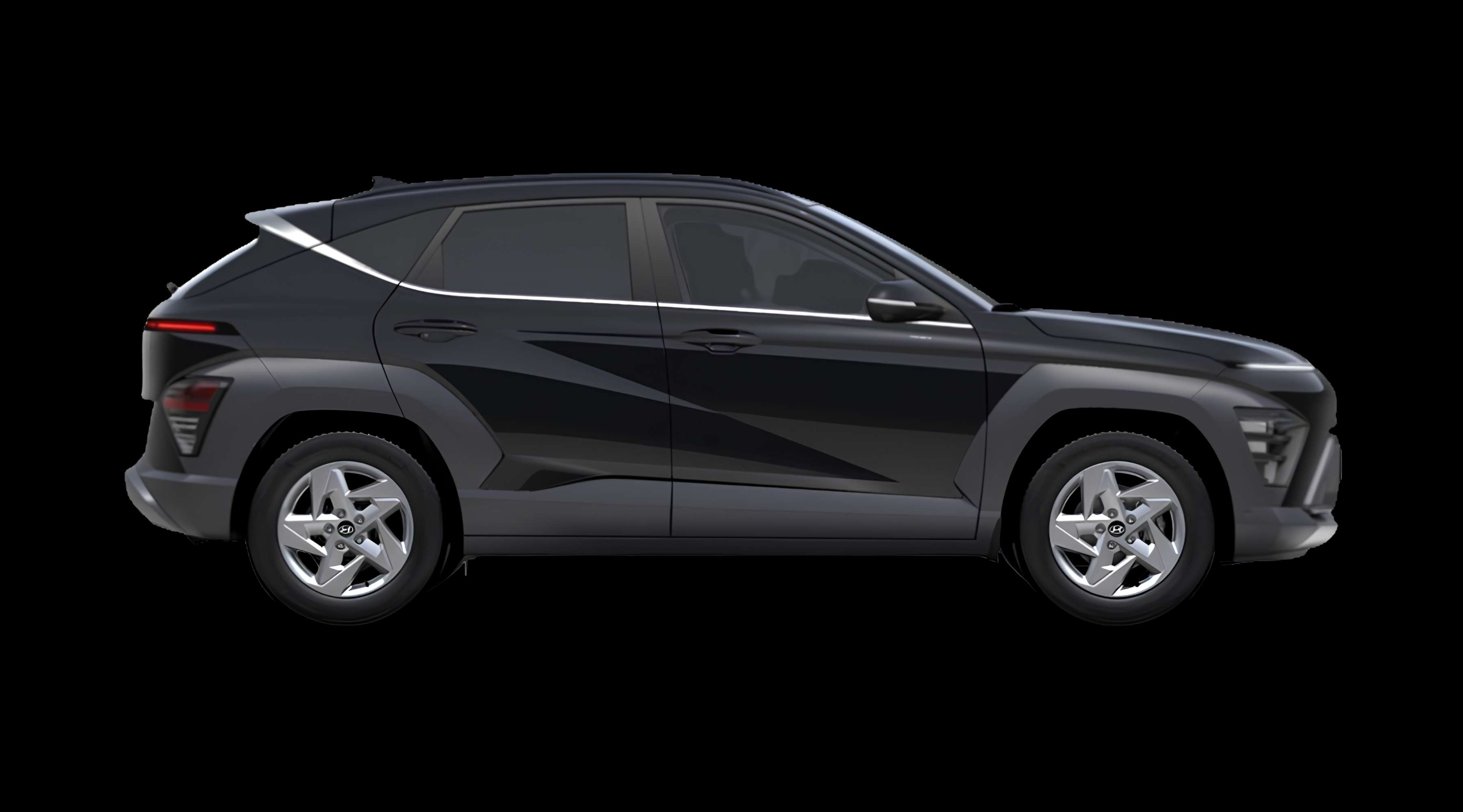 Seitenansicht eines Hyundai Kona