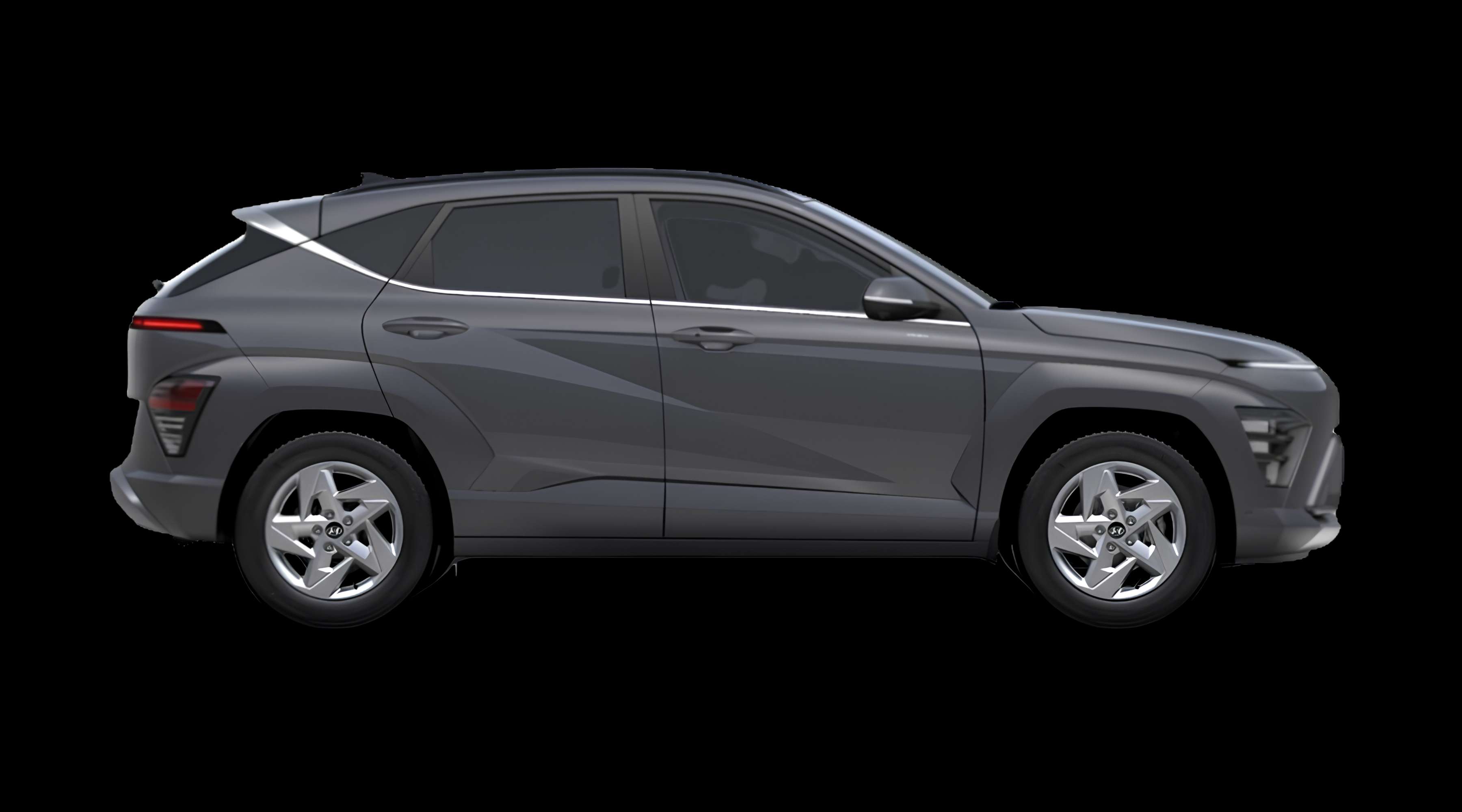 Seitenansicht eines Hyundai Kona