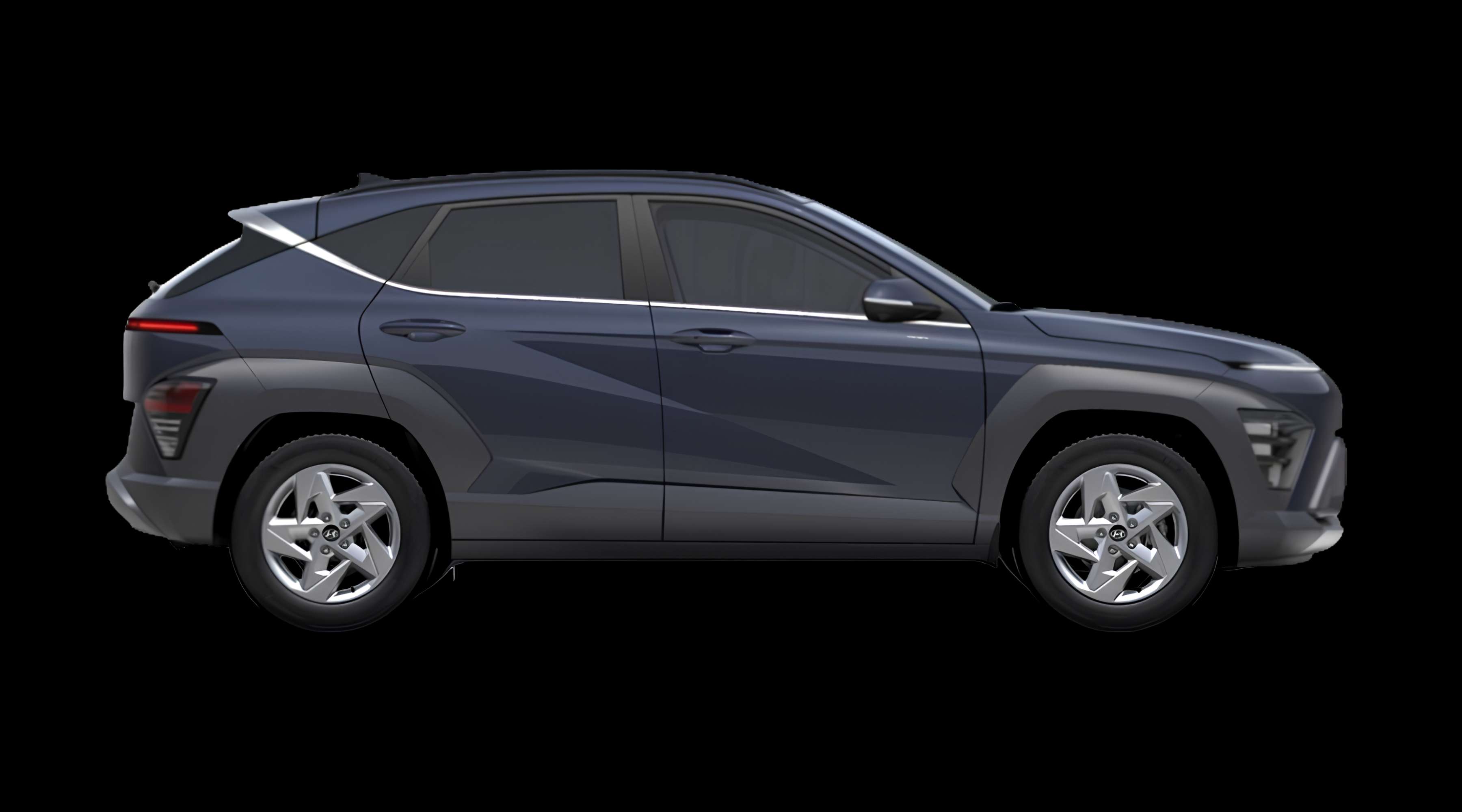 Seitenansicht eines Hyundai Kona
