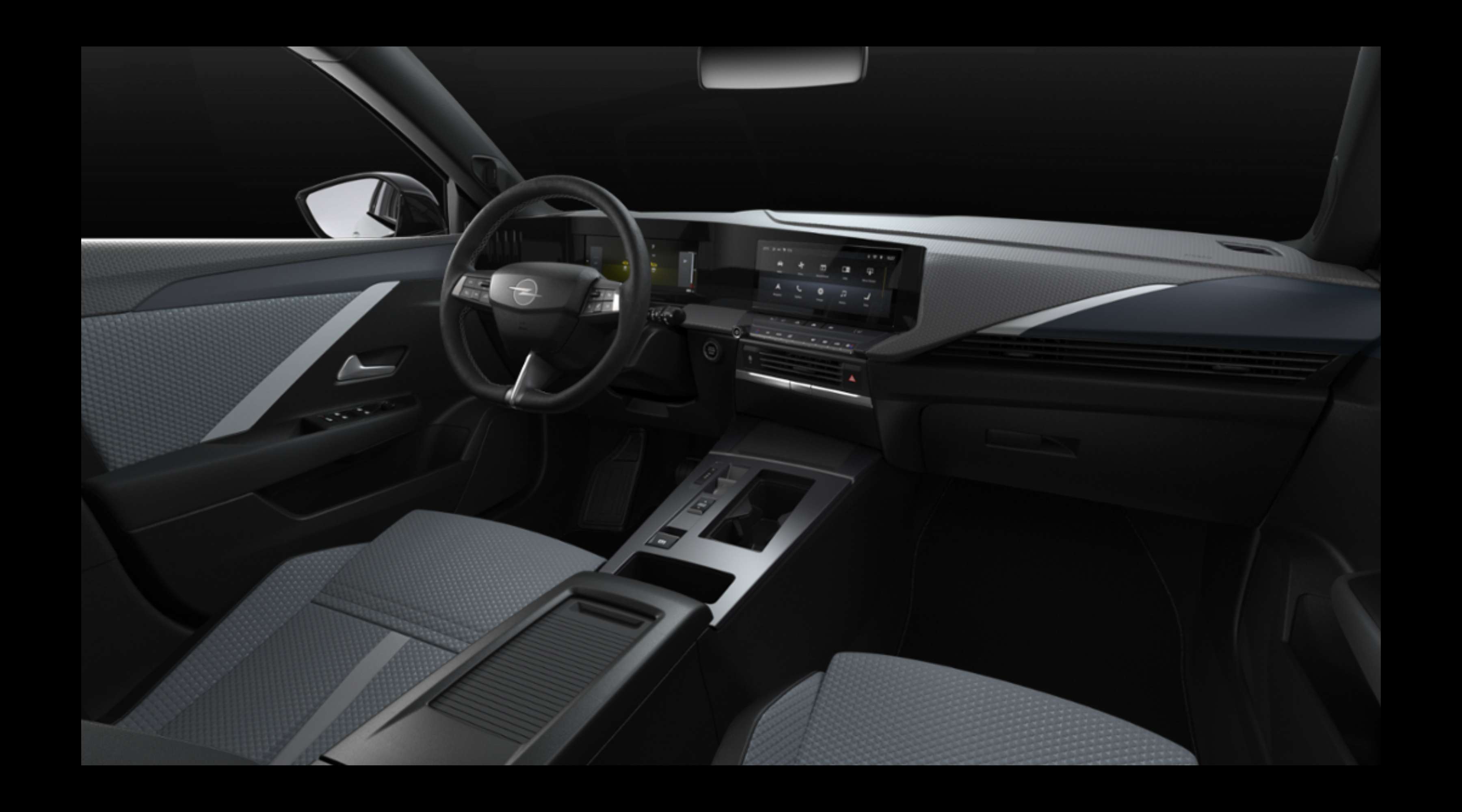 Armaturenbrett eines Opel Astra