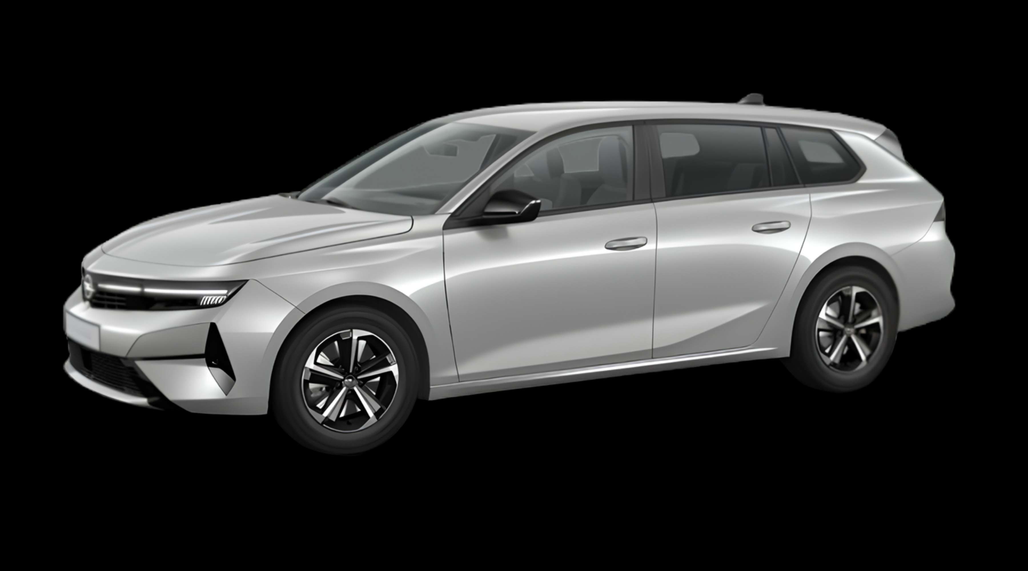 Seitenansicht eines Opel Astra