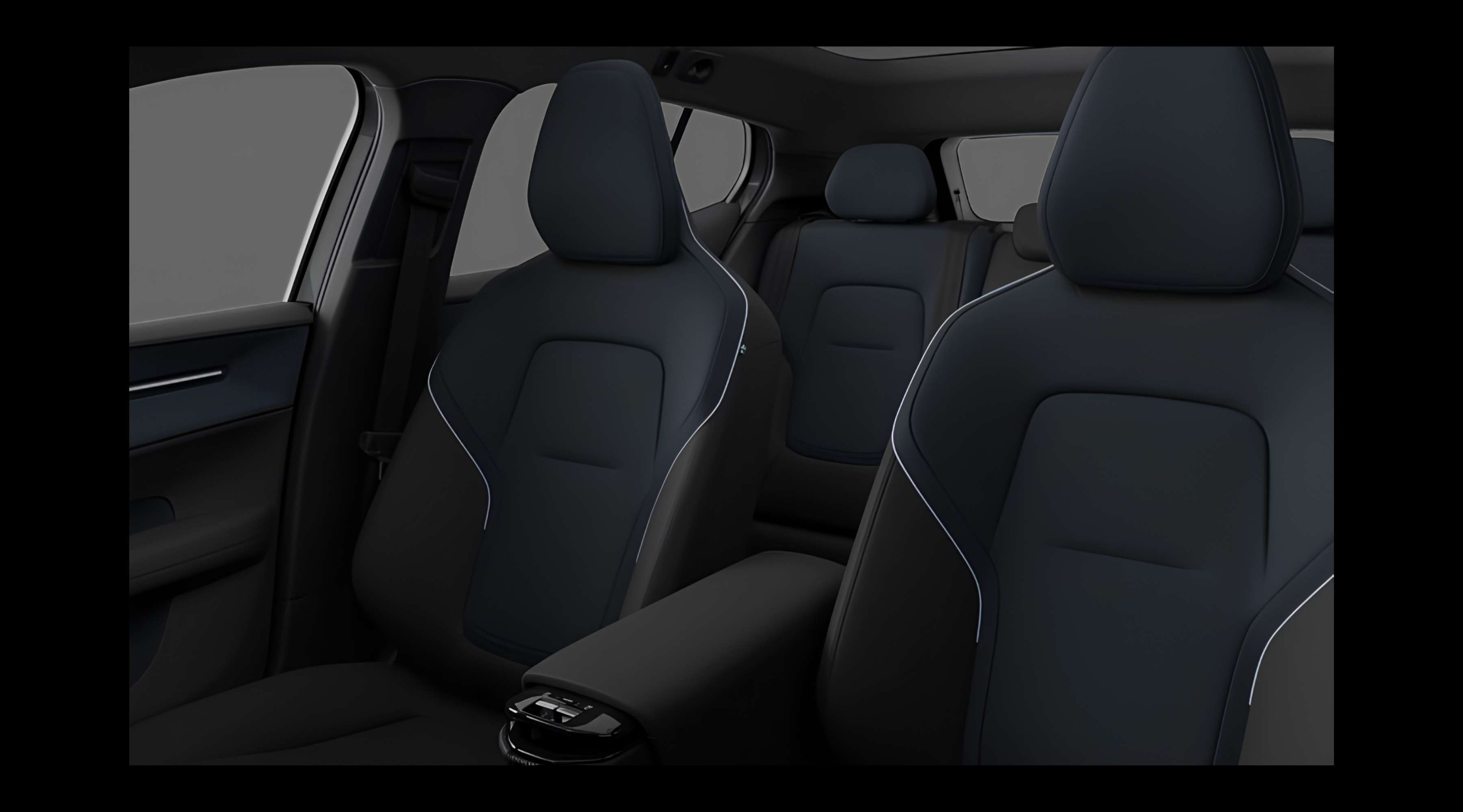 Vordersitze eines Volvo EX30