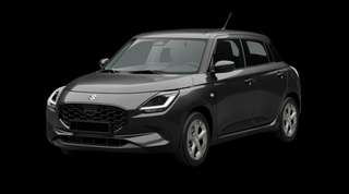 Schräge Frontansicht auf einen Suzuki Swift Comfort, freigestellt