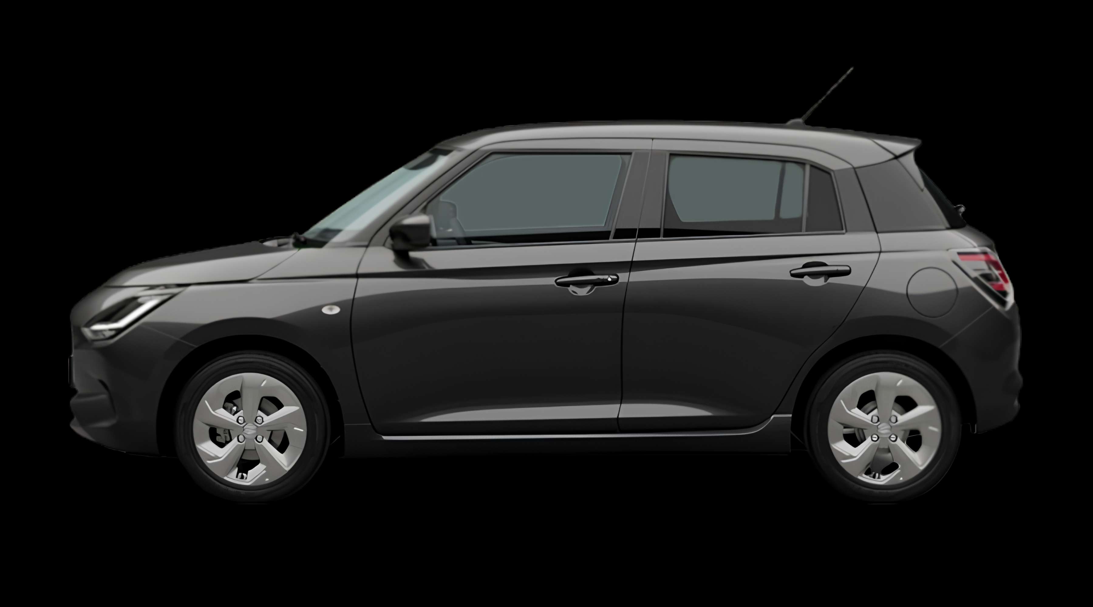 Seitenansicht eines Suzuki Swift