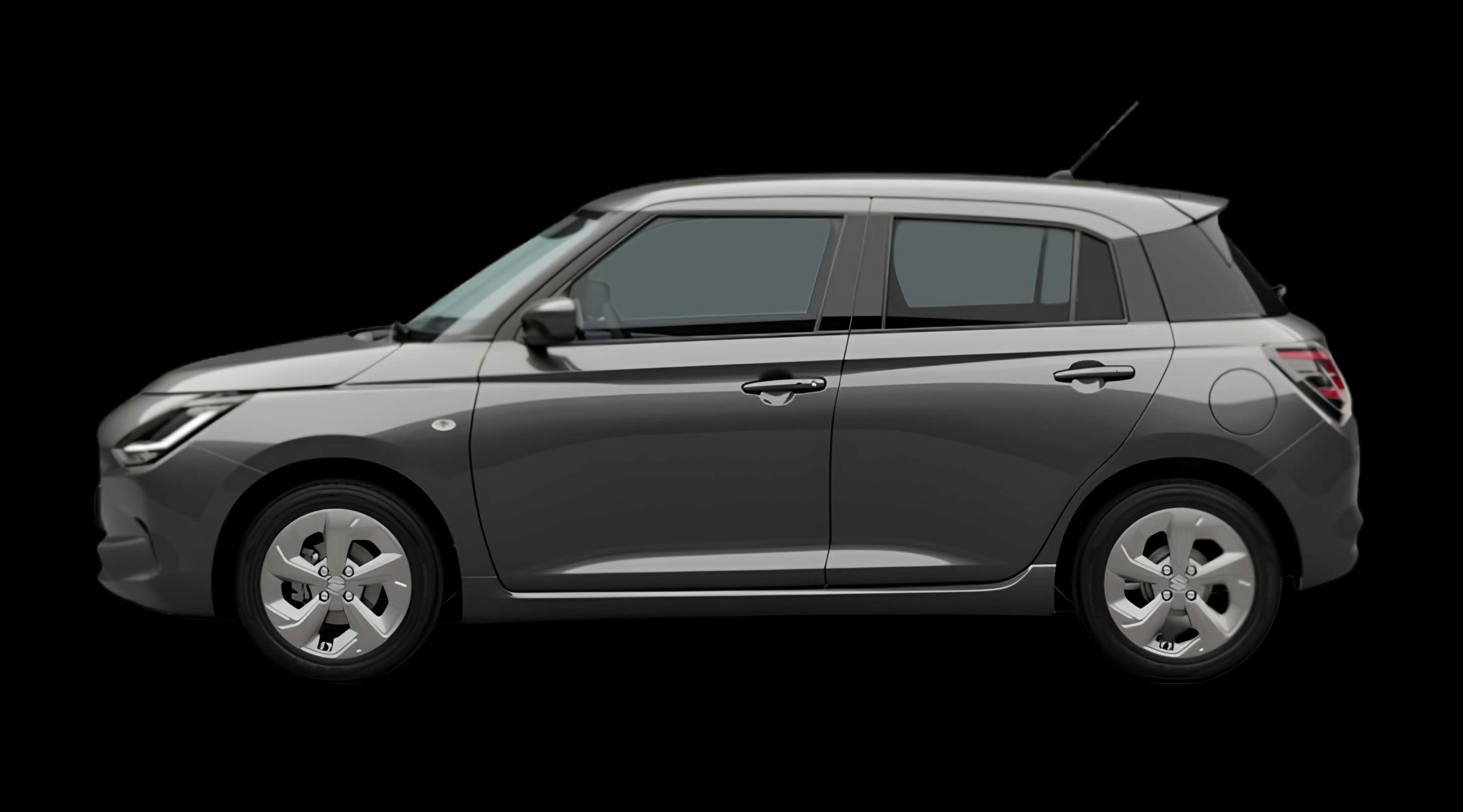 Seitenansicht eines Suzuki Swift