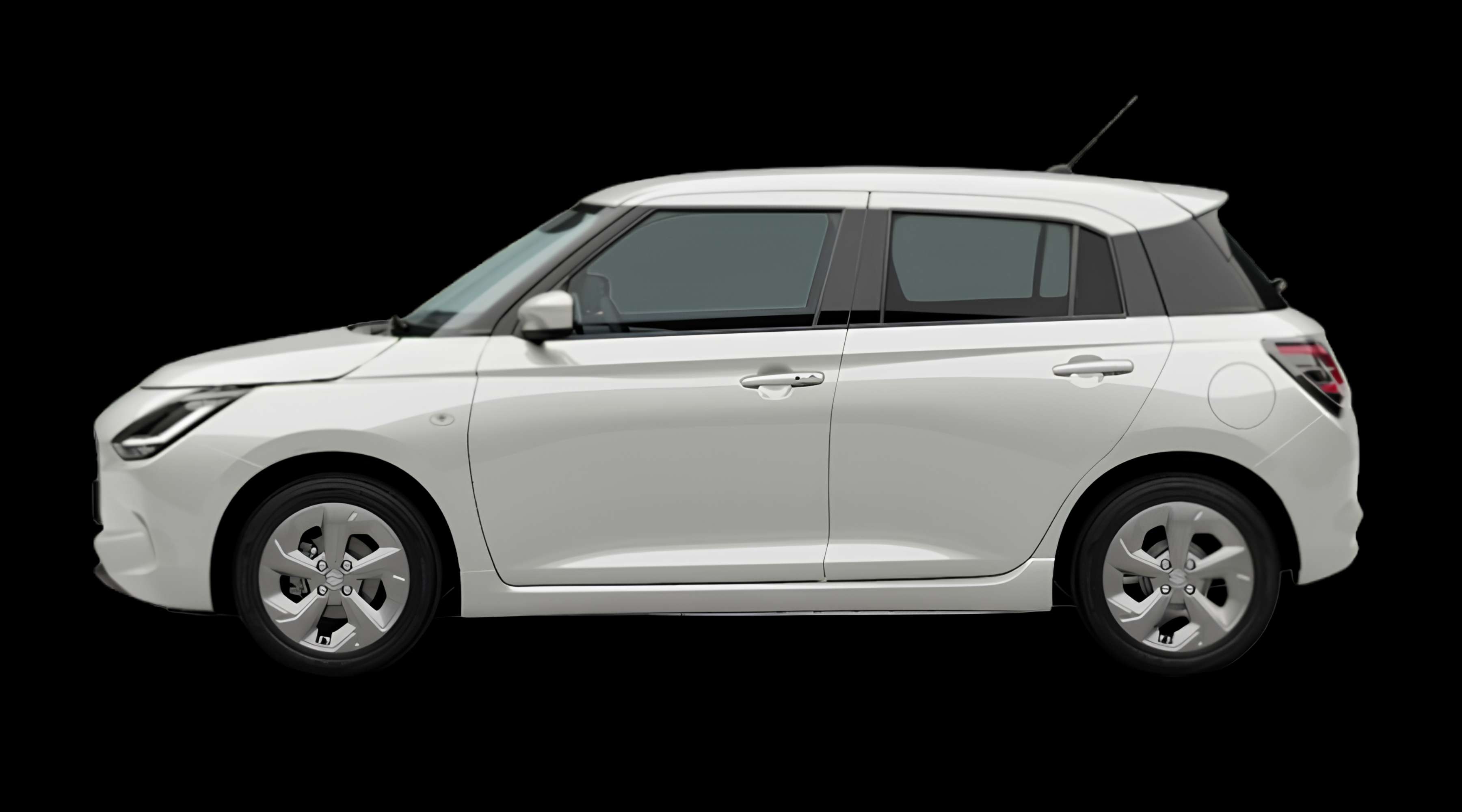 Seitenansicht eines Suzuki Swift