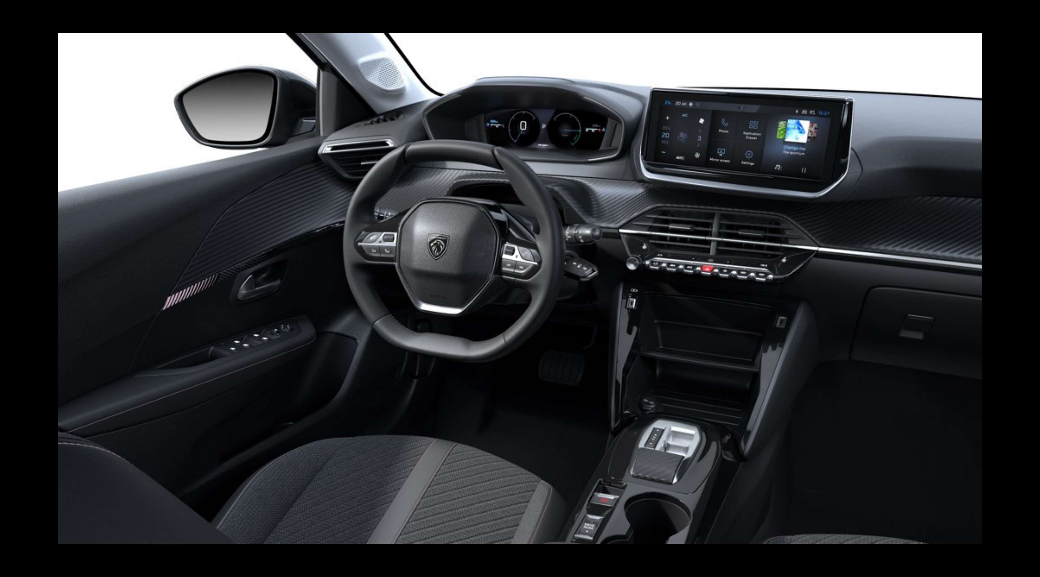 Armaturenbrett eines Peugeot 208