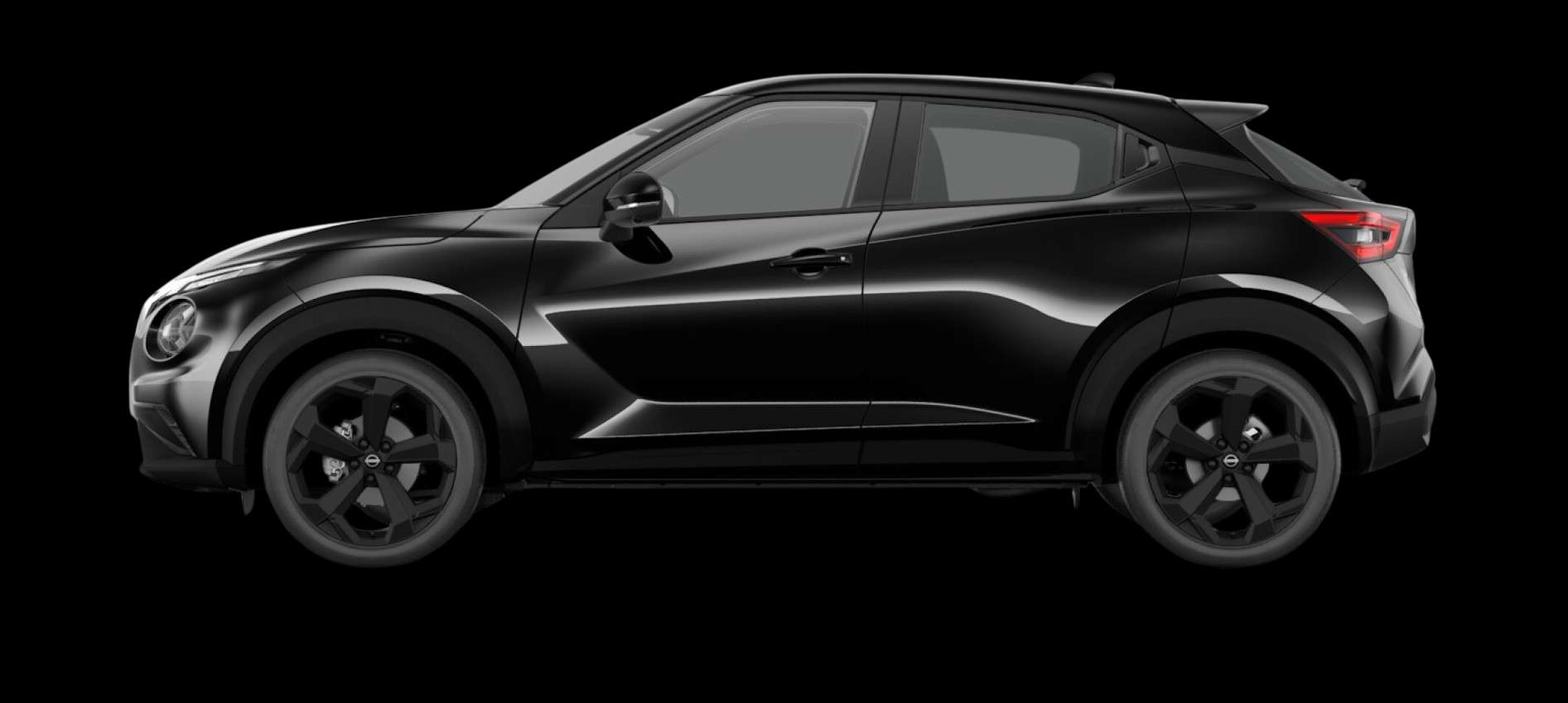 Seitenansicht eines Nissan JUKE