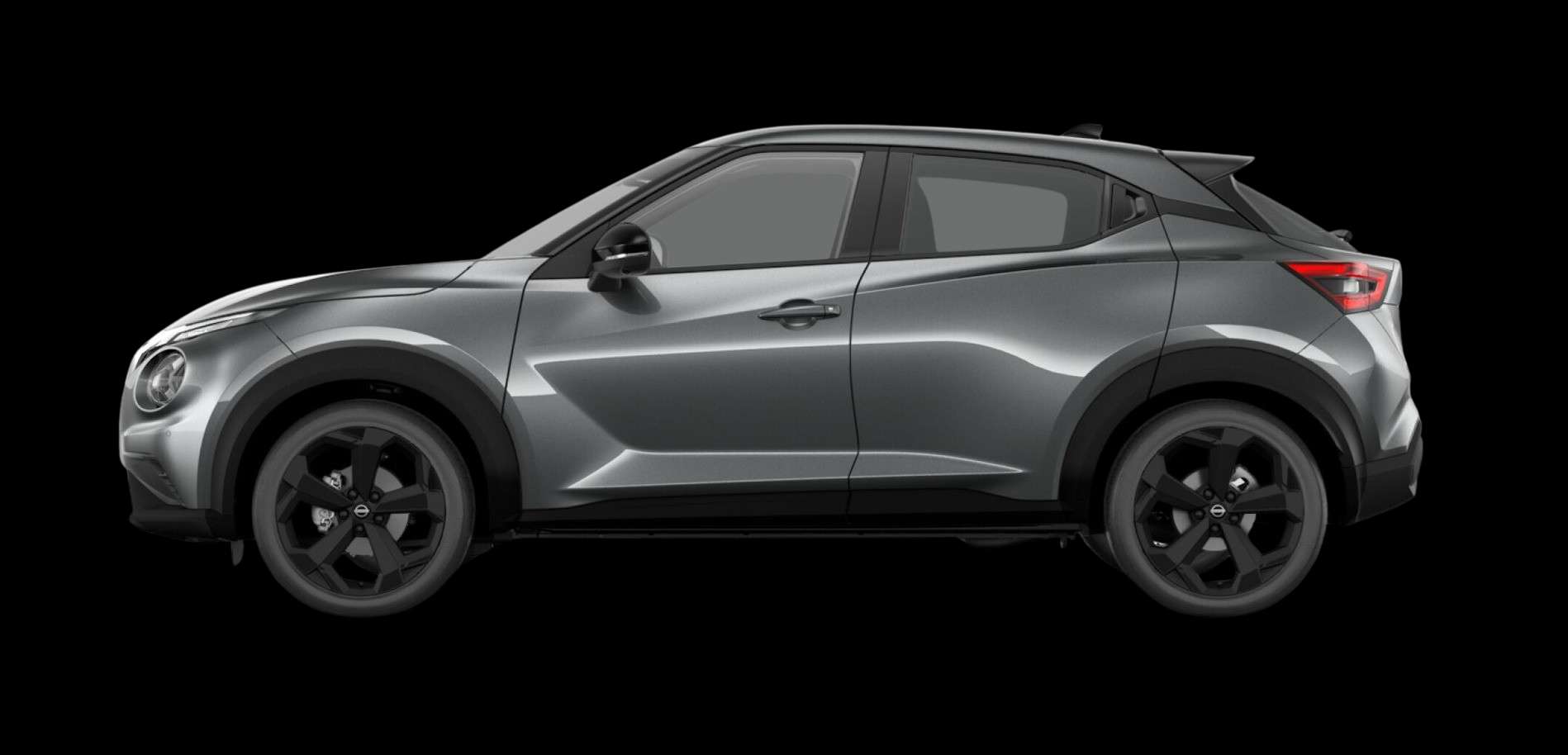 Seitenansicht eines Nissan JUKE