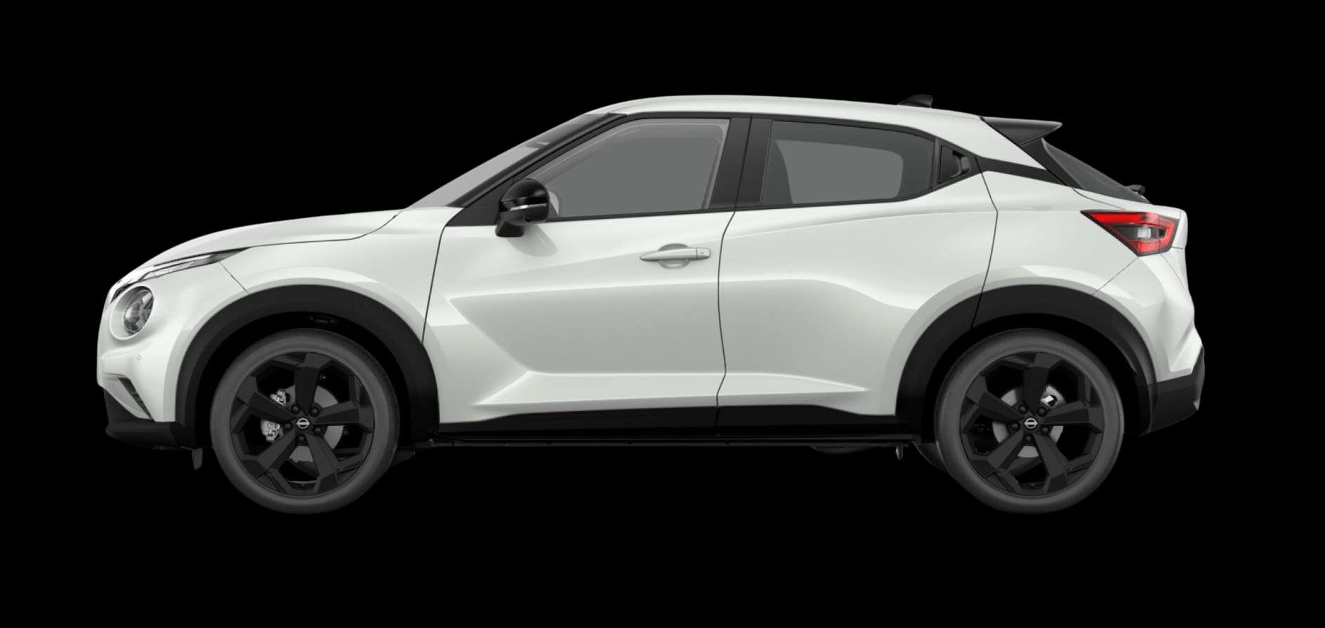 Seitenansicht eines Nissan JUKE