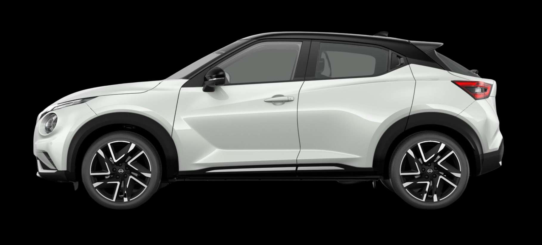 Seitenansicht eines Nissan JUKE