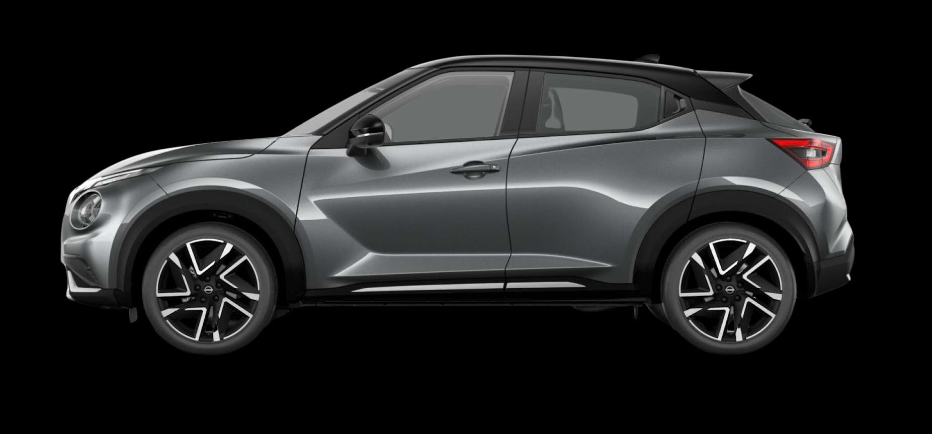 Seitenansicht eines Nissan JUKE