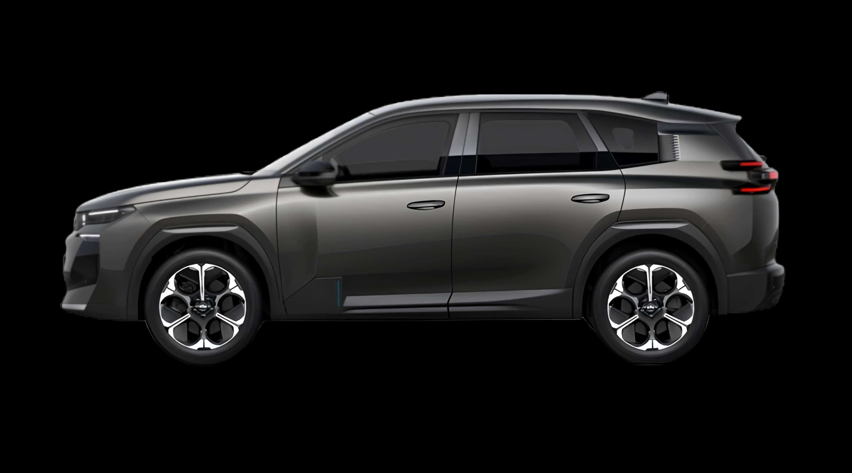 Seitenansicht eines Citroën C5 Aircross
