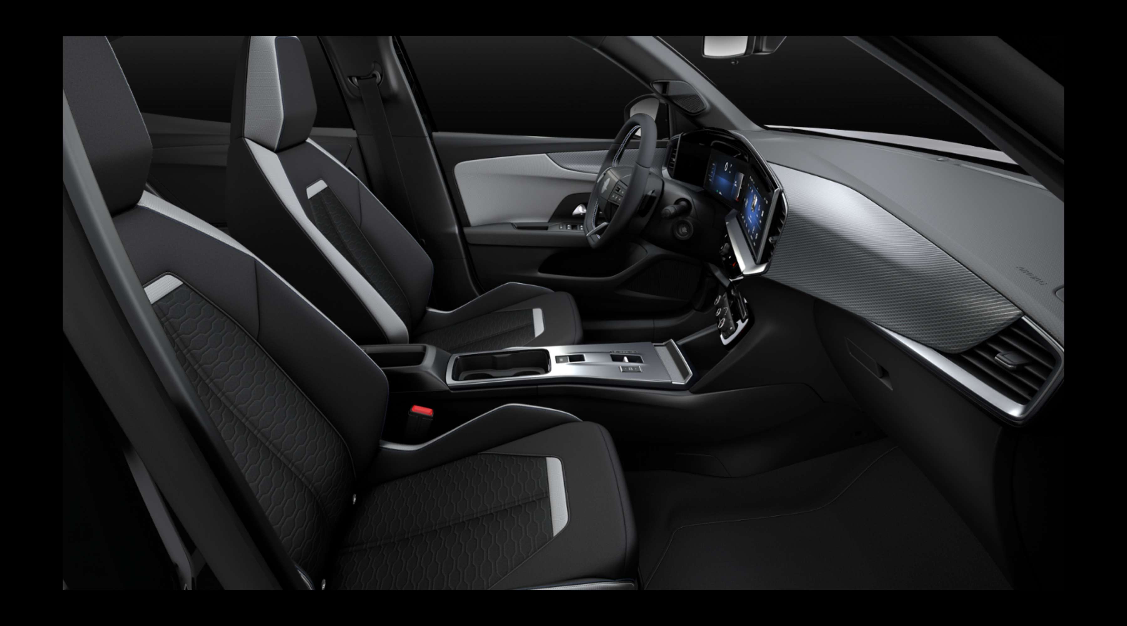 Vordersitze eines Opel Mokka