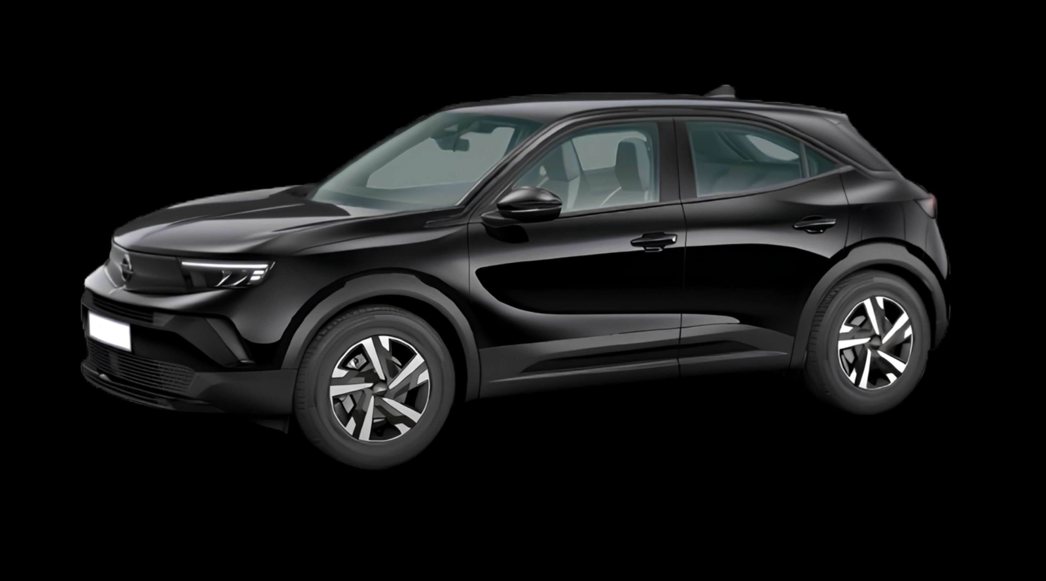 Seitenansicht eines Opel Mokka